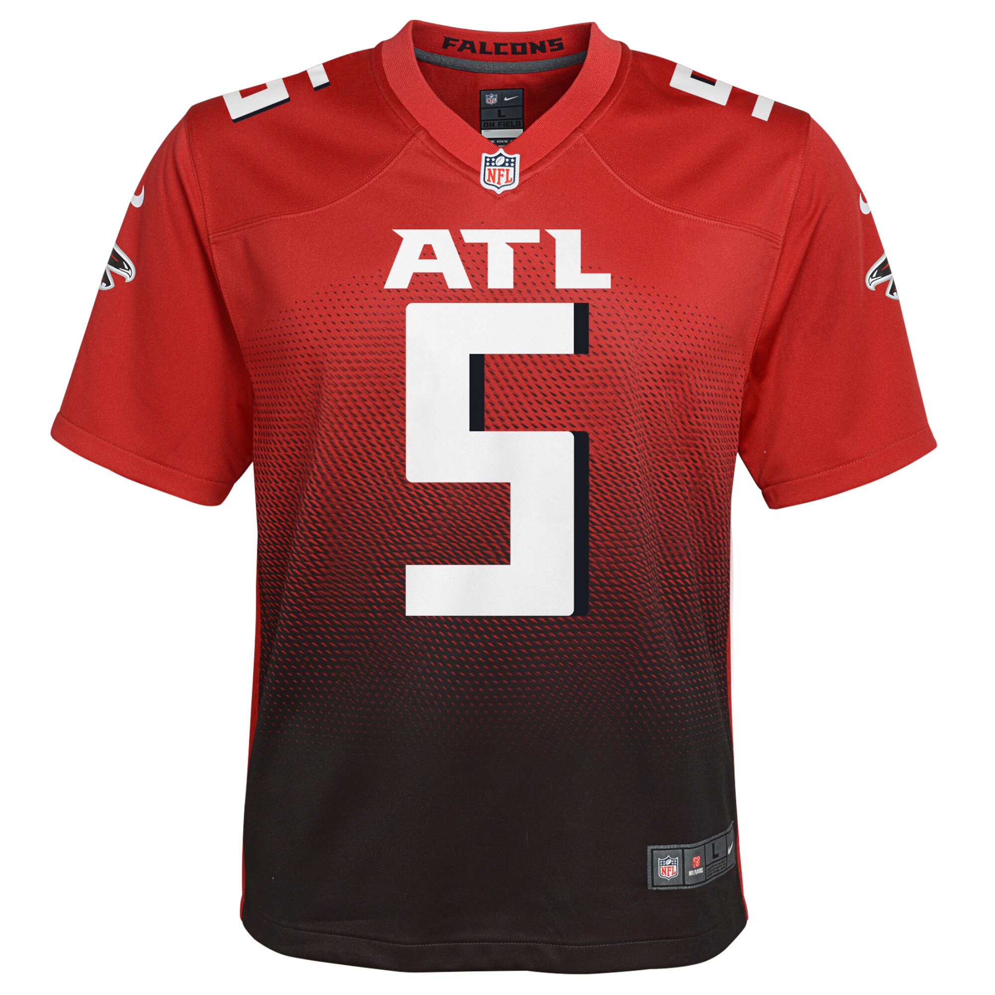 Drake London Atlanta Falcons Youth Game Jersey - Red