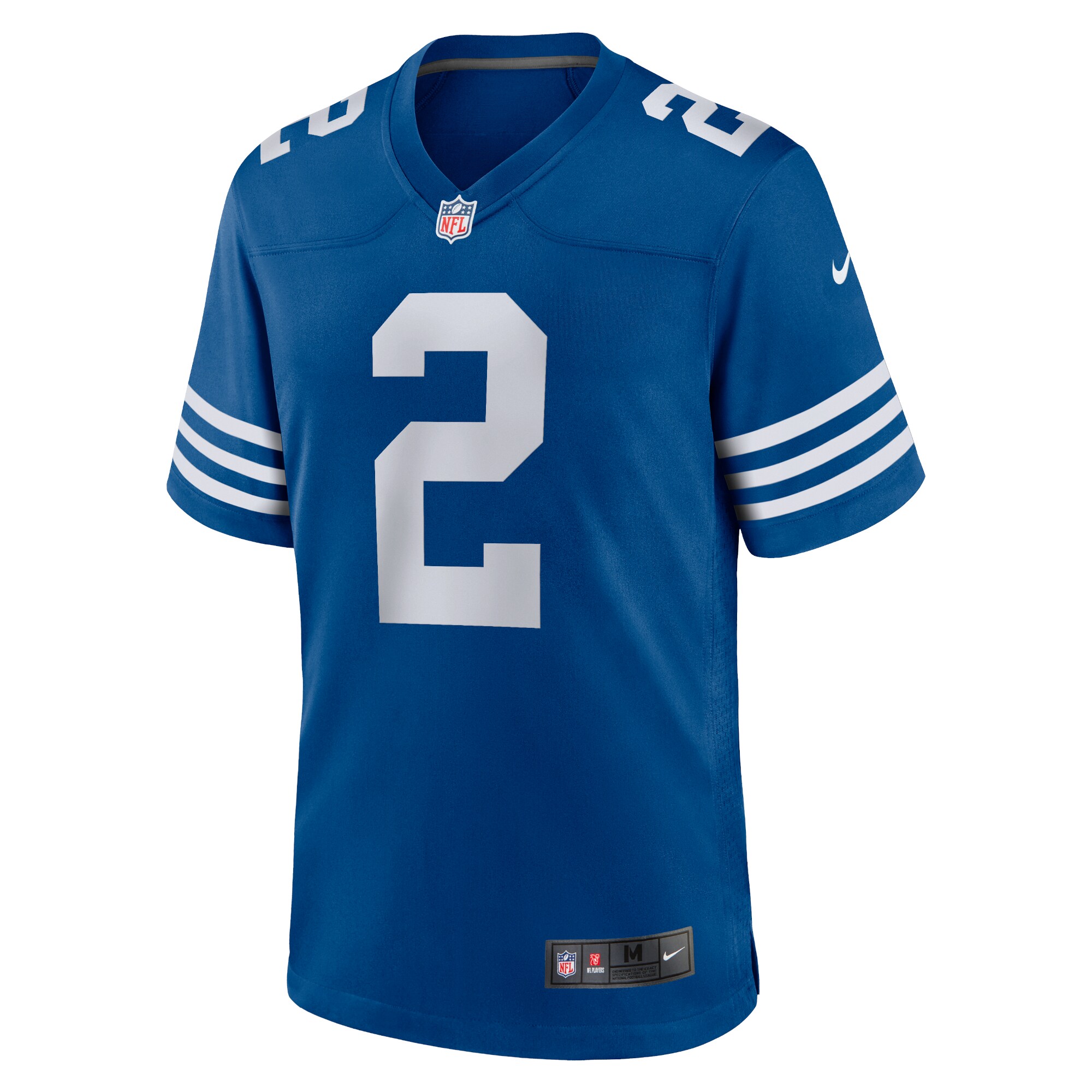 Men's Carson Wentz Royal Indianapolis Colts Alternate Game Jersey