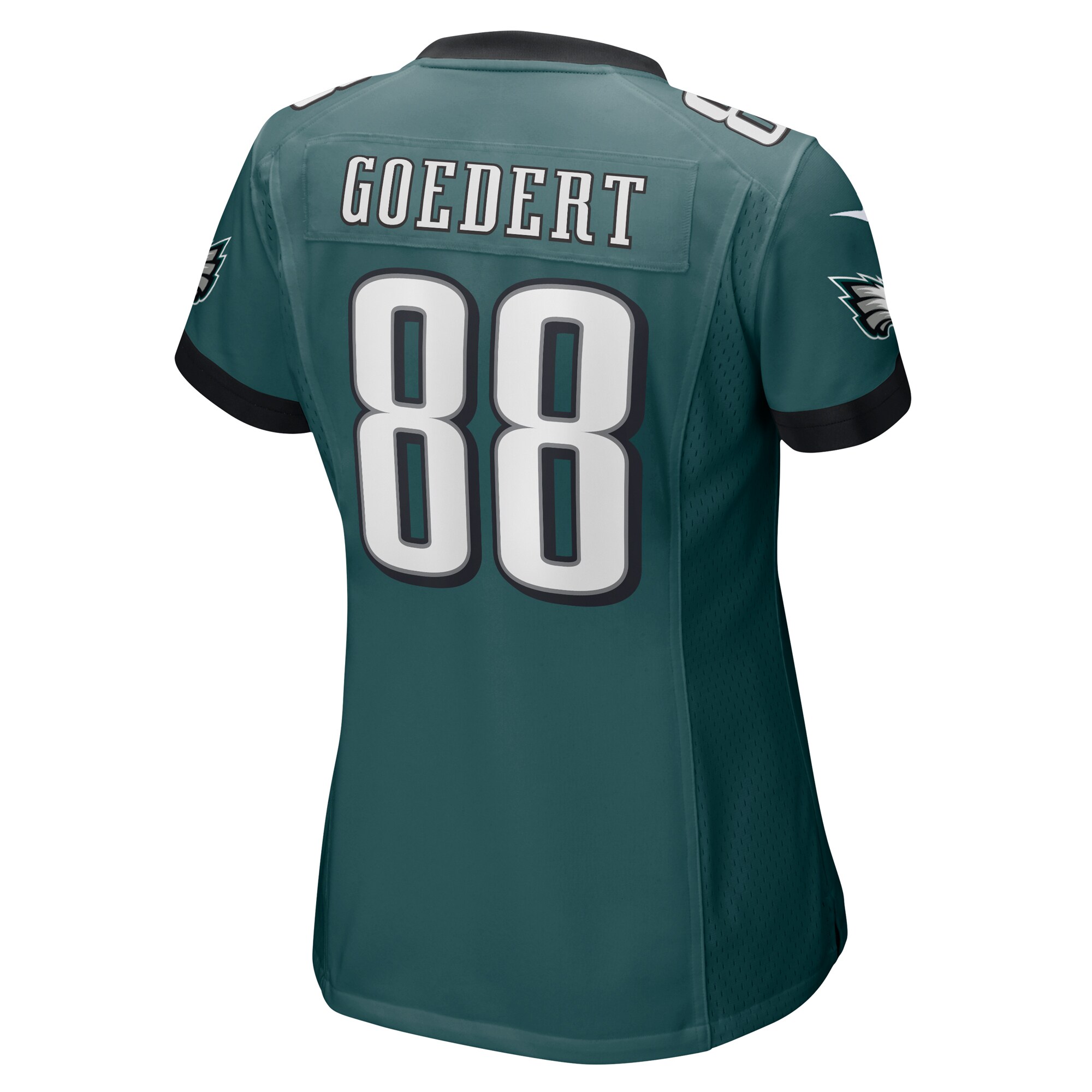Dallas Goedert Philadelphia Eagles  Women's Game Jersey - Midnight Green