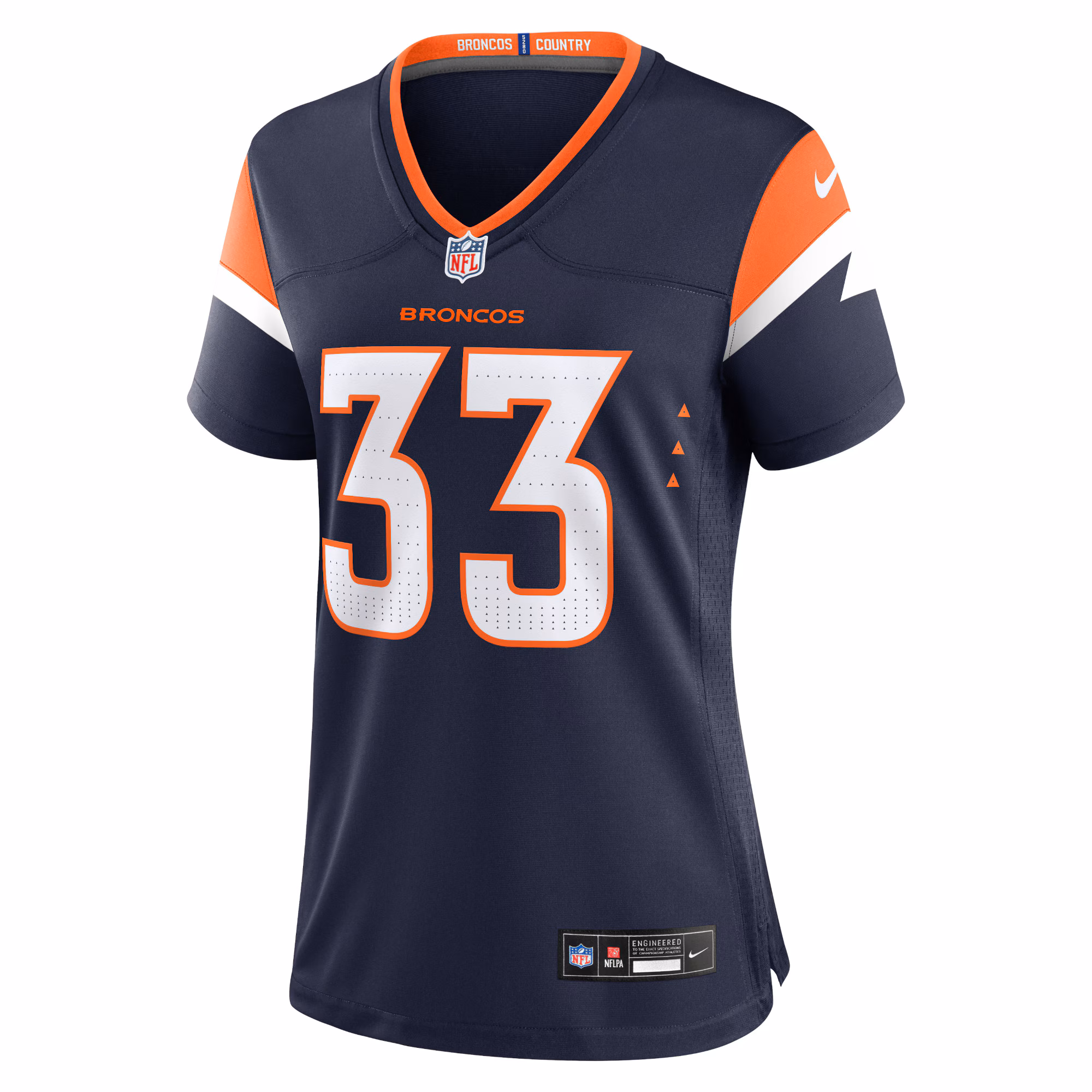 Javonte Williams Denver Broncos Women's Mile High Collection Alternate Game Jersey - Navy