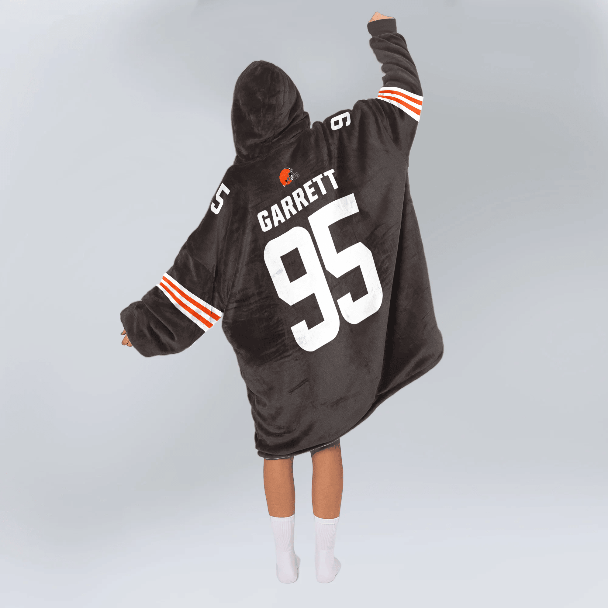 Dawg Pound Cleveland Football Unisex Blanket Hoodie