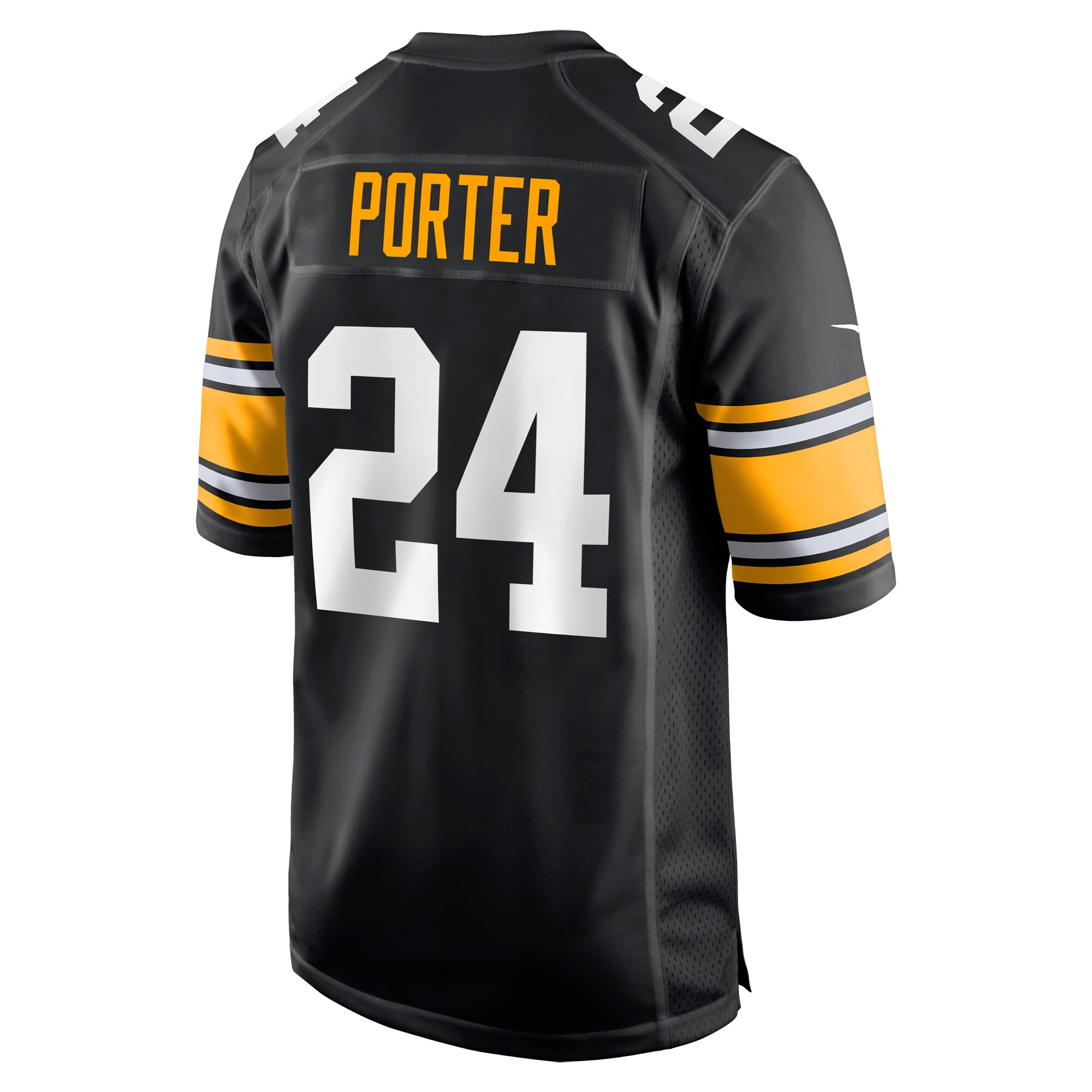 Joey Porter Jr. #24 Pittsburgh Steelers Alternate Game Jersey - Black