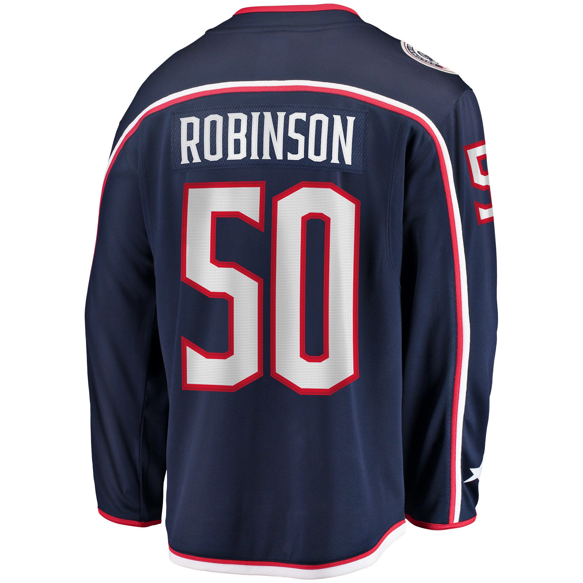 Eric Robinson Columbus Blue Jackets Home Breakaway Player Jersey - Navy