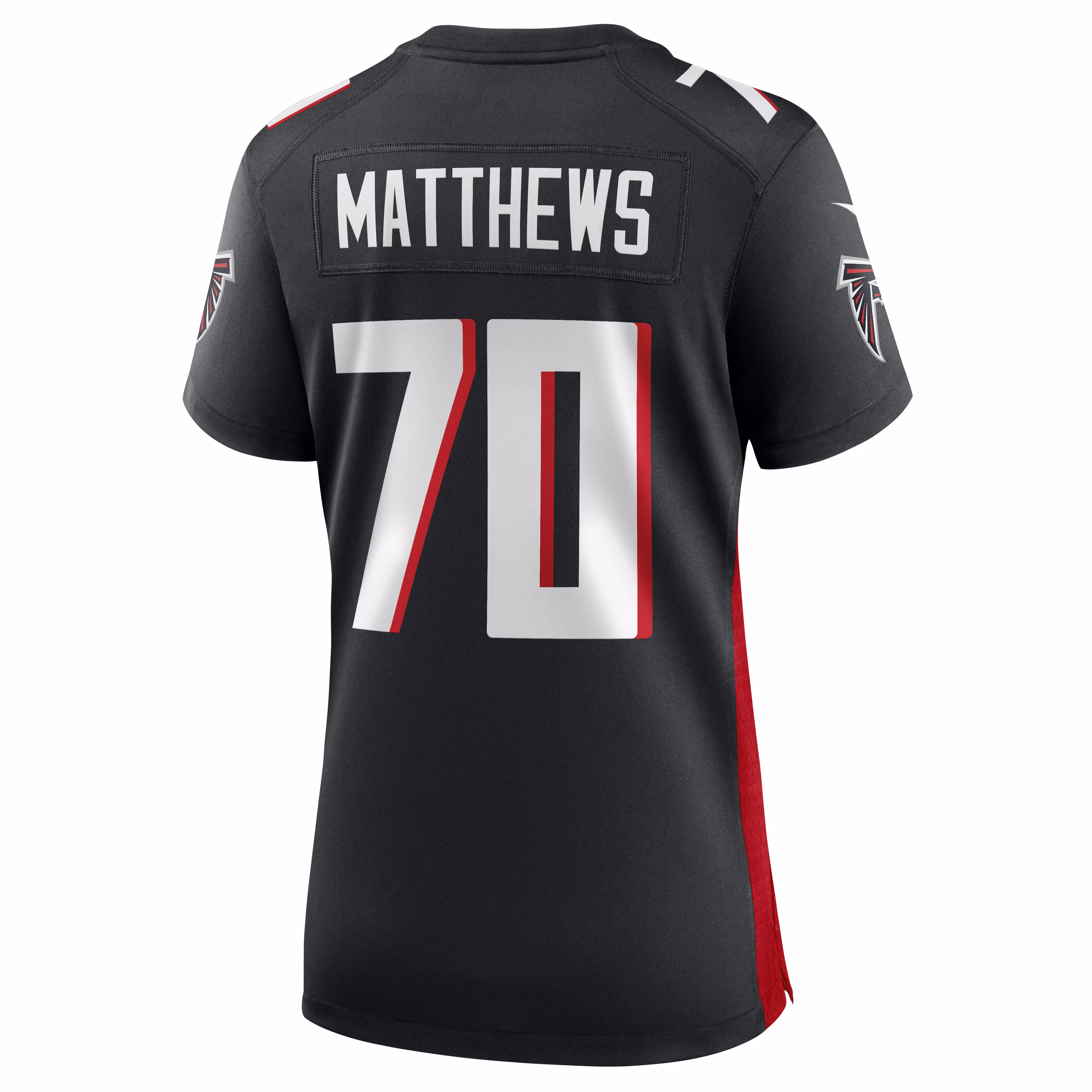 Jake Matthews Atlanta Falcons Women's Game Jersey - Black