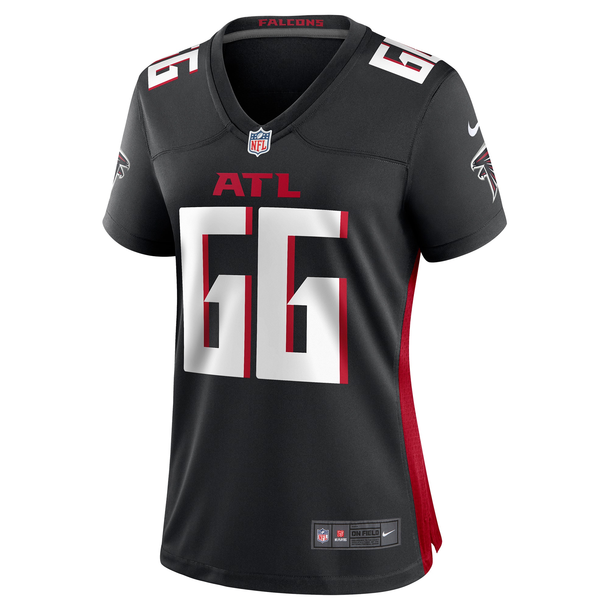 Colby Gossett Atlanta Falcons  Women's Game Jersey - Black