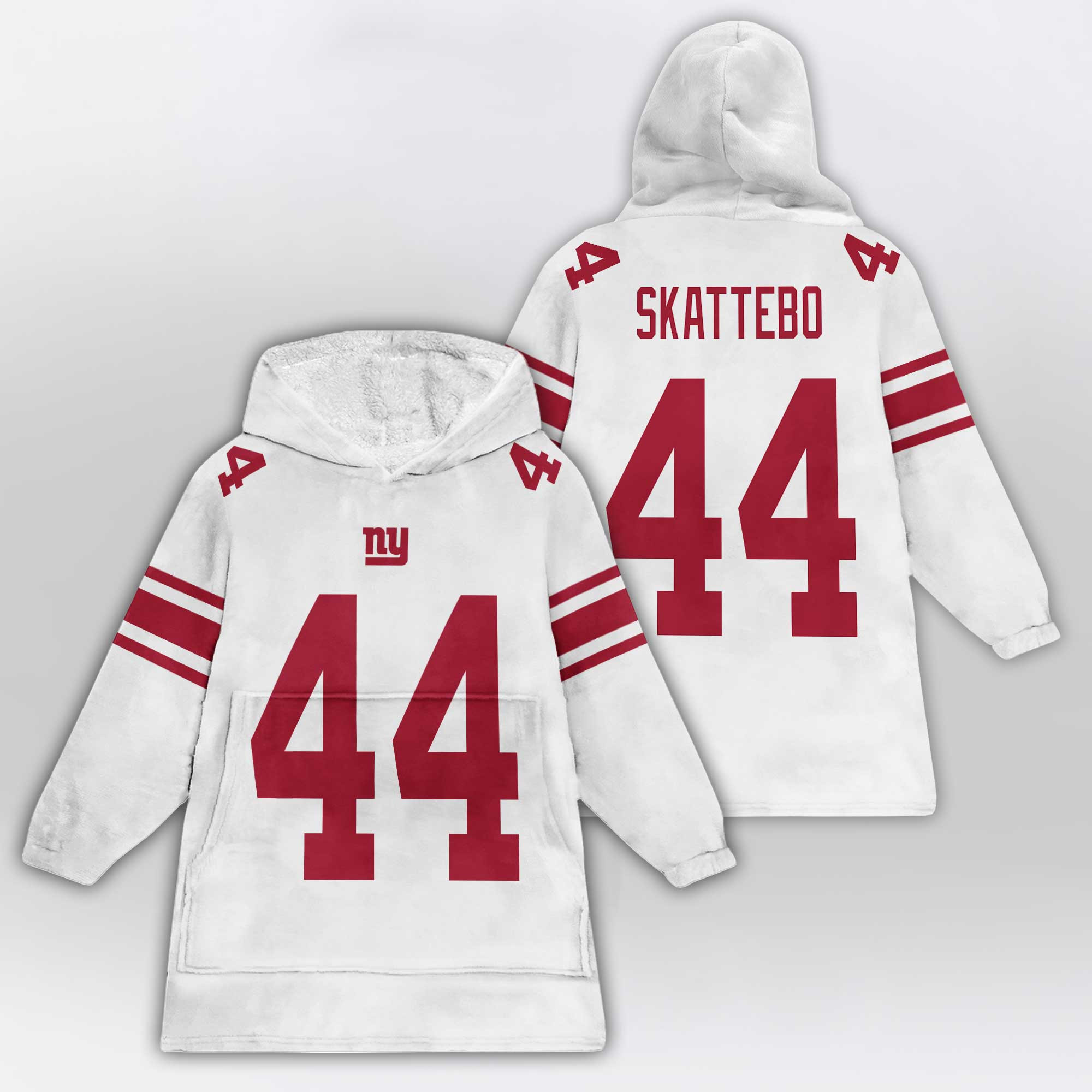 C.S 44 New York G Football Unisex Blanket Hoodie