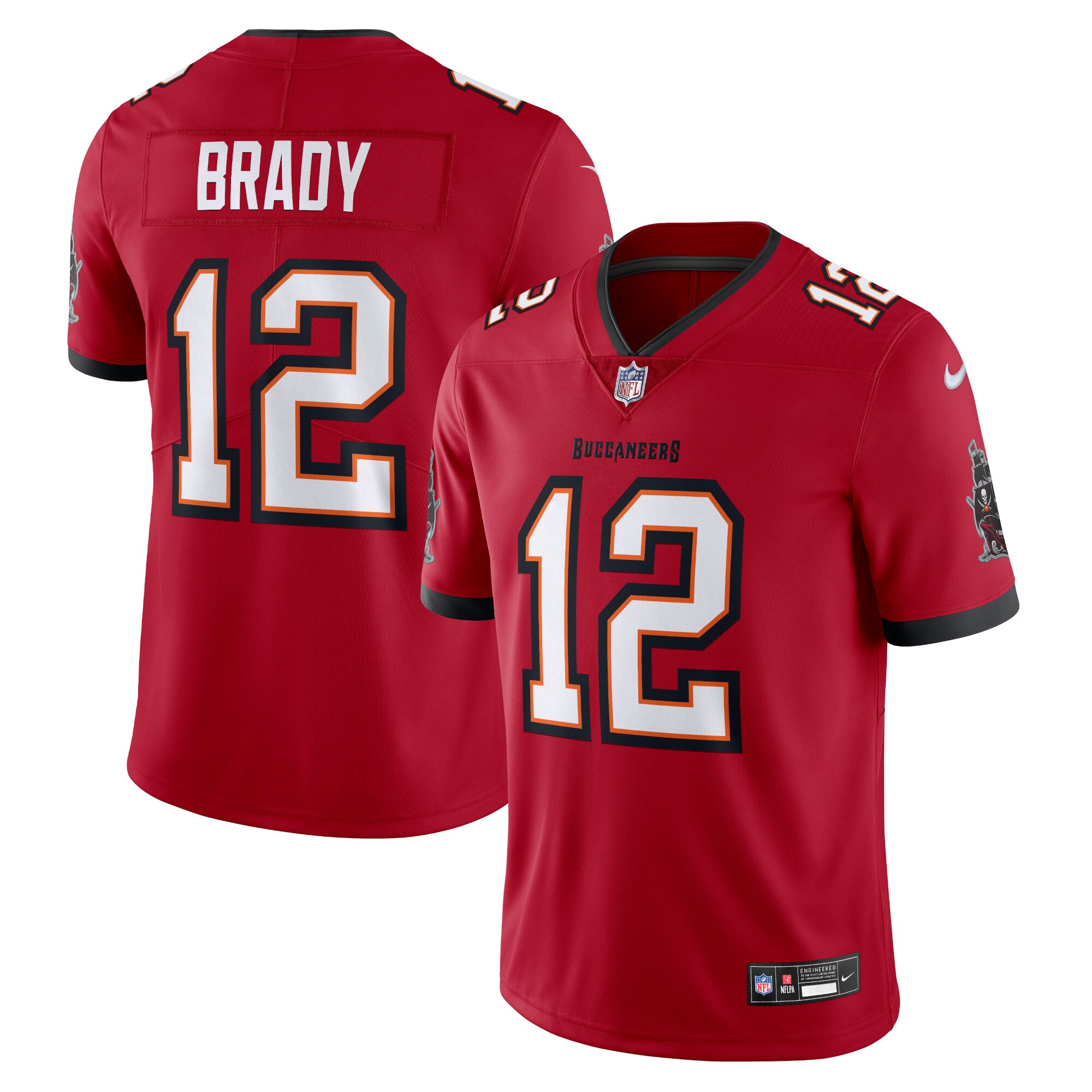 Tom Brady Tampa Bay Buccaneers  Vapor Untouchable Limited Jersey - Red