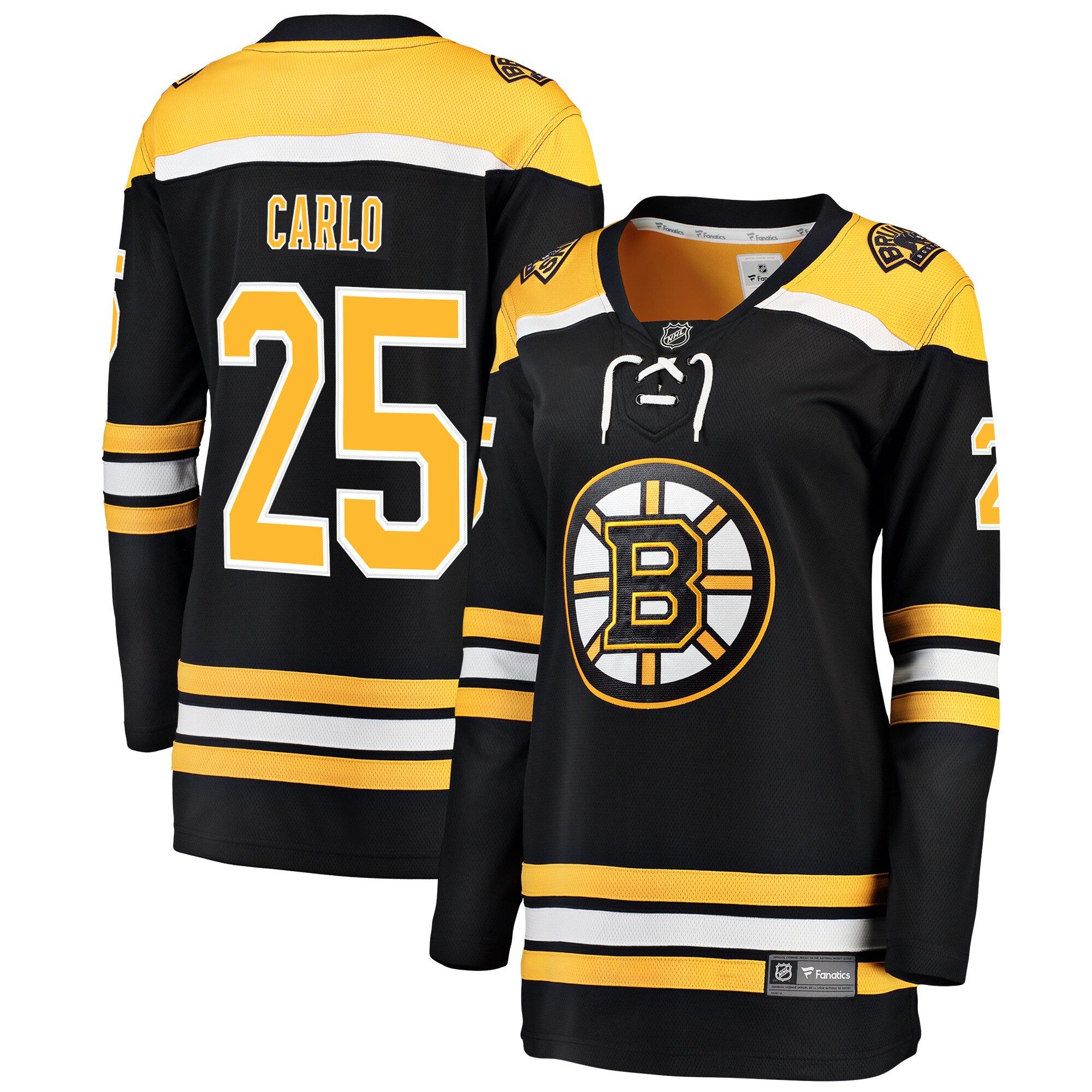 Brandon Carlo Boston Bruins Women's Breakaway Player Jersey - Black