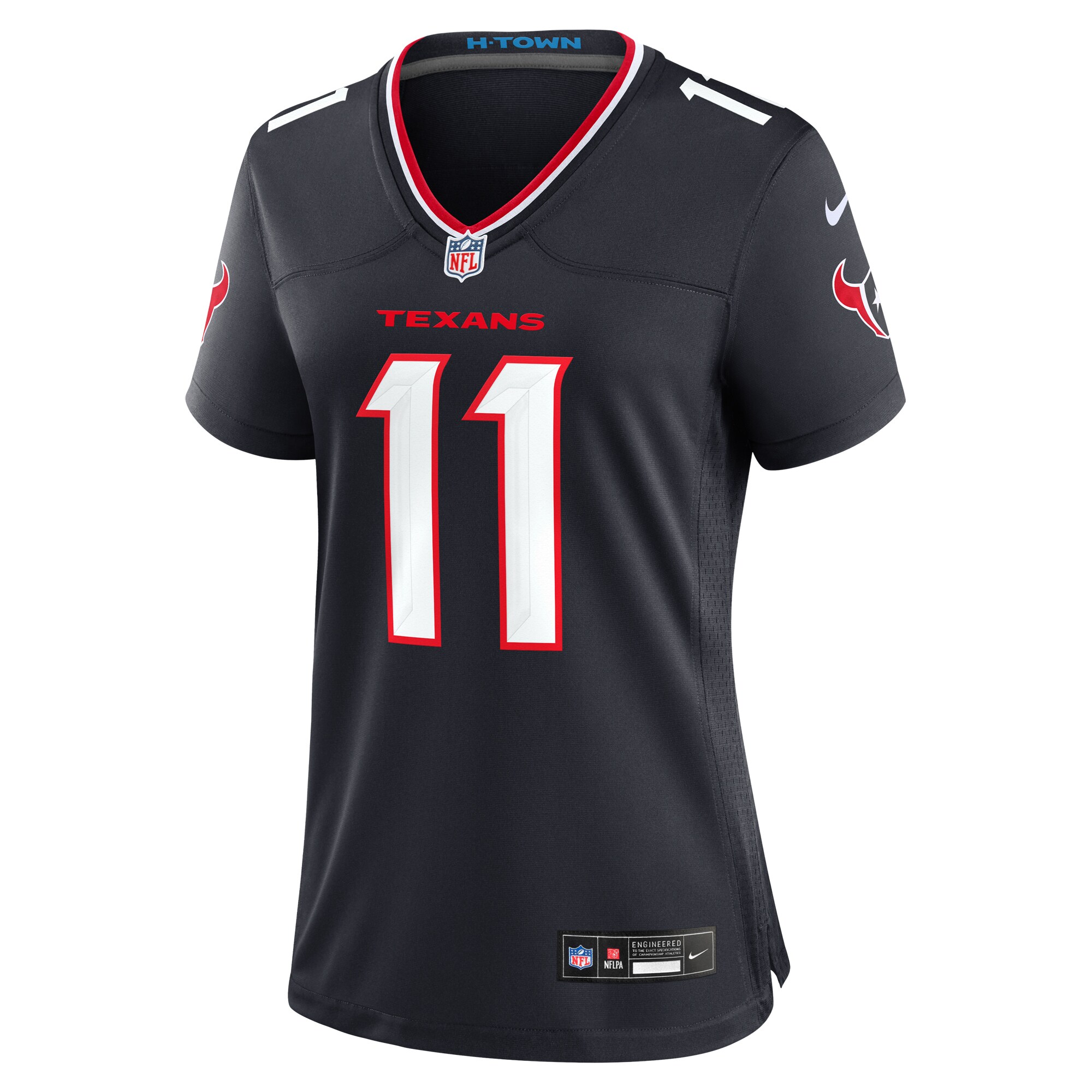 Jeff Okudah Houston Texans Women's Team Game Jersey -  Navy