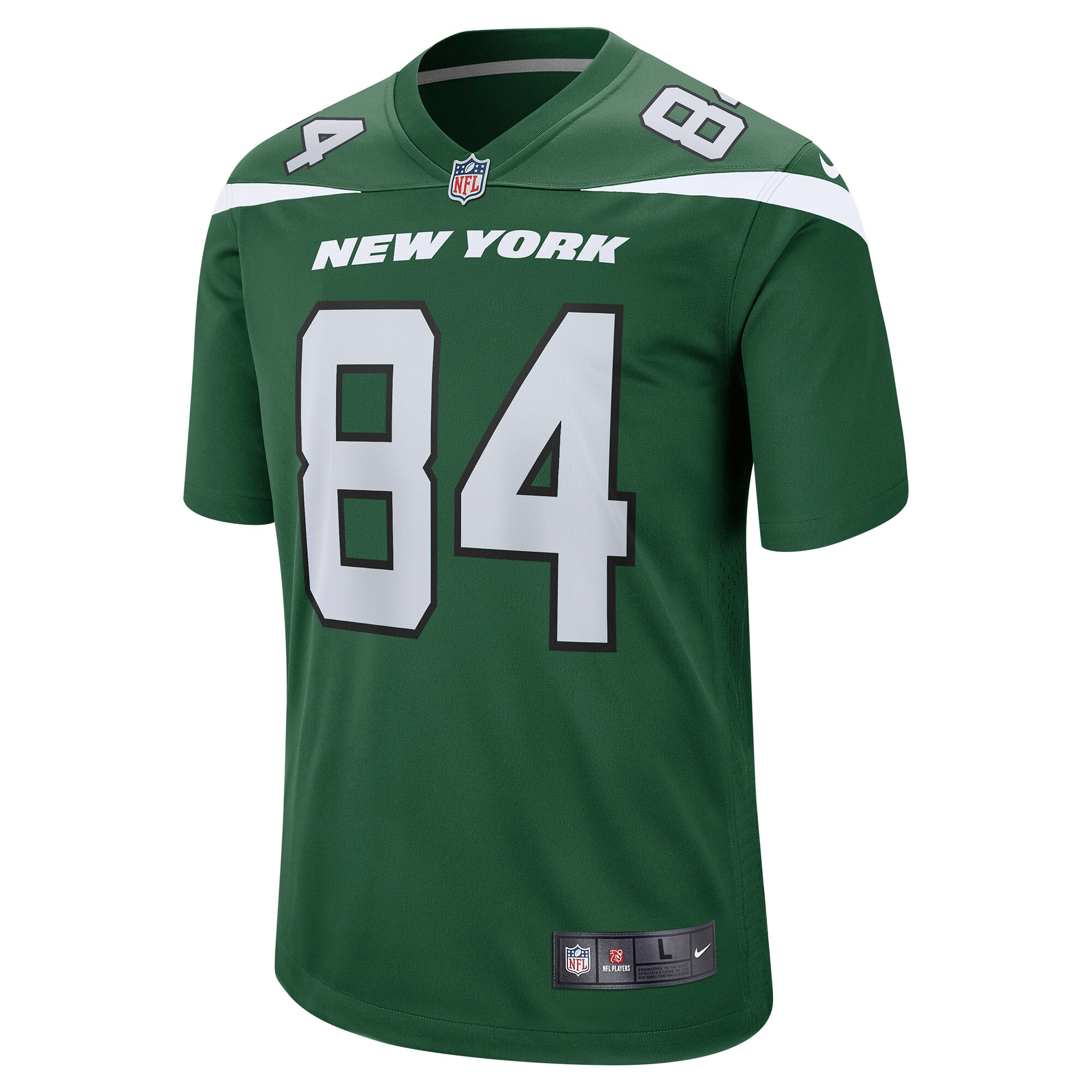 Corey Davis New York Jets  Game Player Jersey - Gotham Green