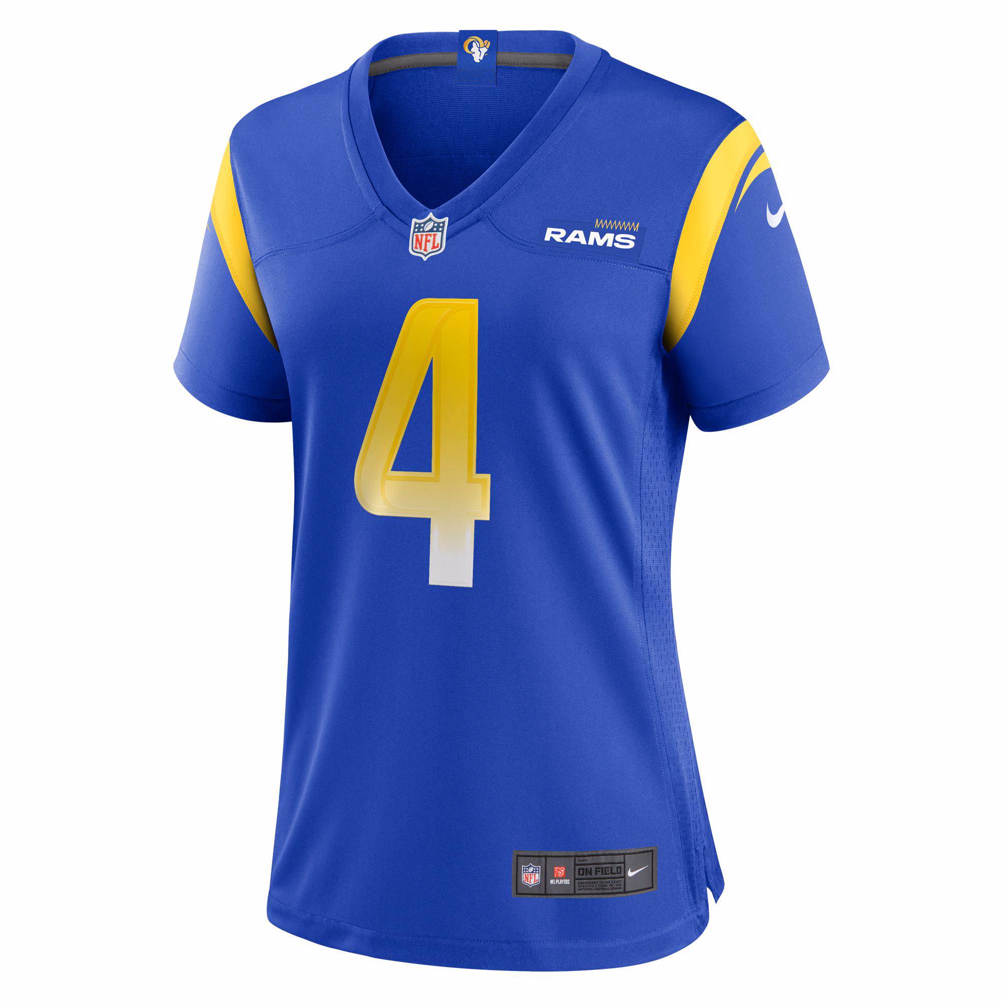 Dresser Winn Los Angeles Rams Women's Team Game Jersey -  Royal