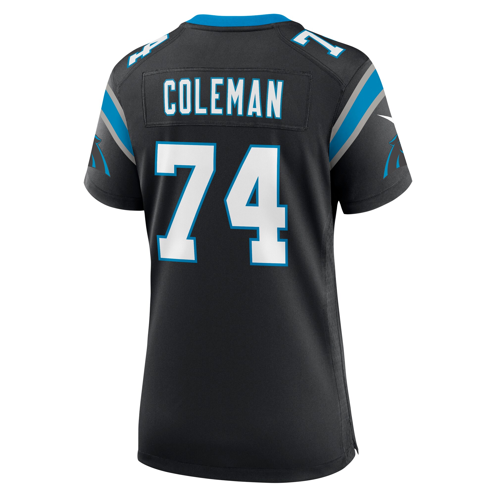 Larnel Coleman Carolina Panthers  Women's Team Game Jersey - Black
