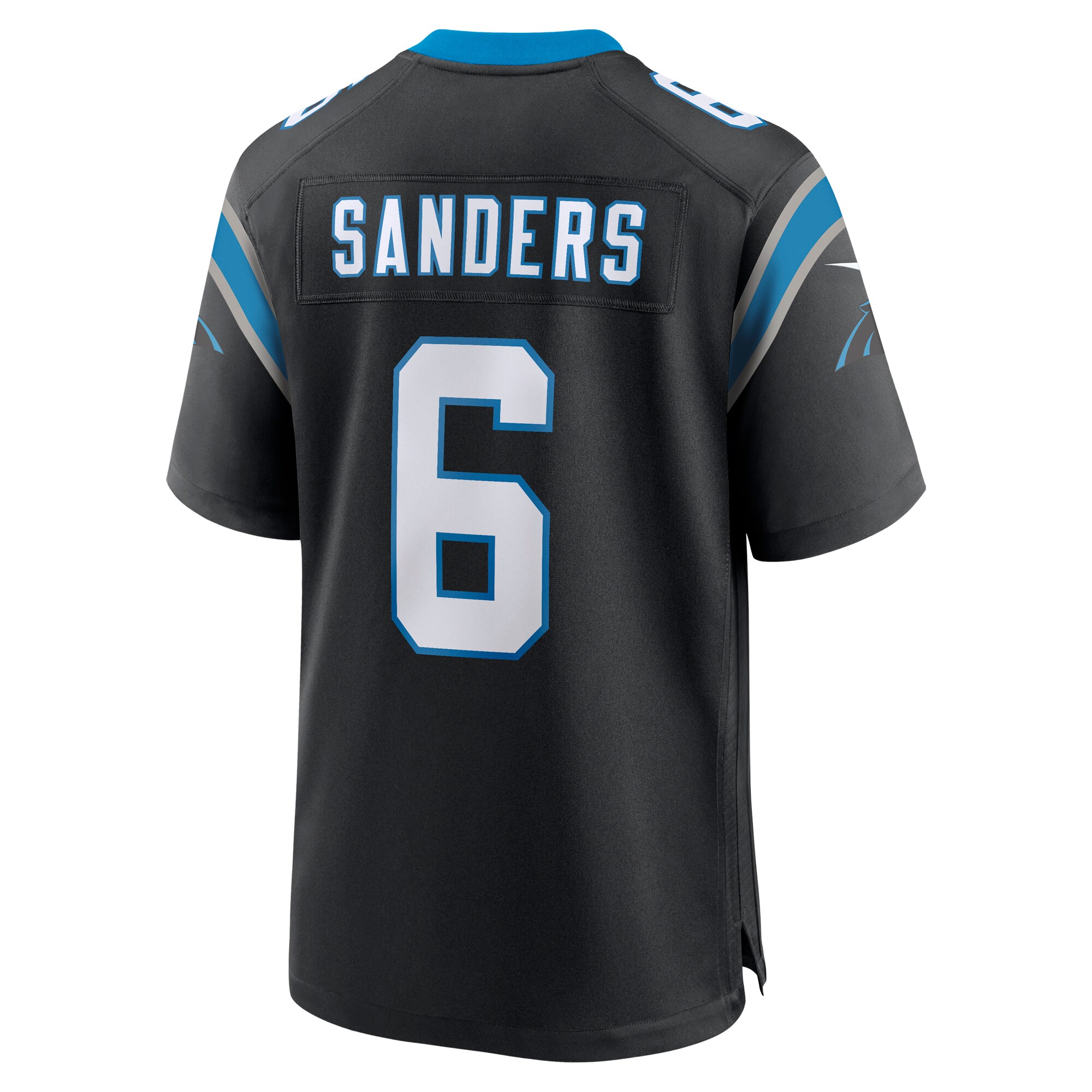 Miles Sanders Carolina Panthers Team Game Jersey - Black
