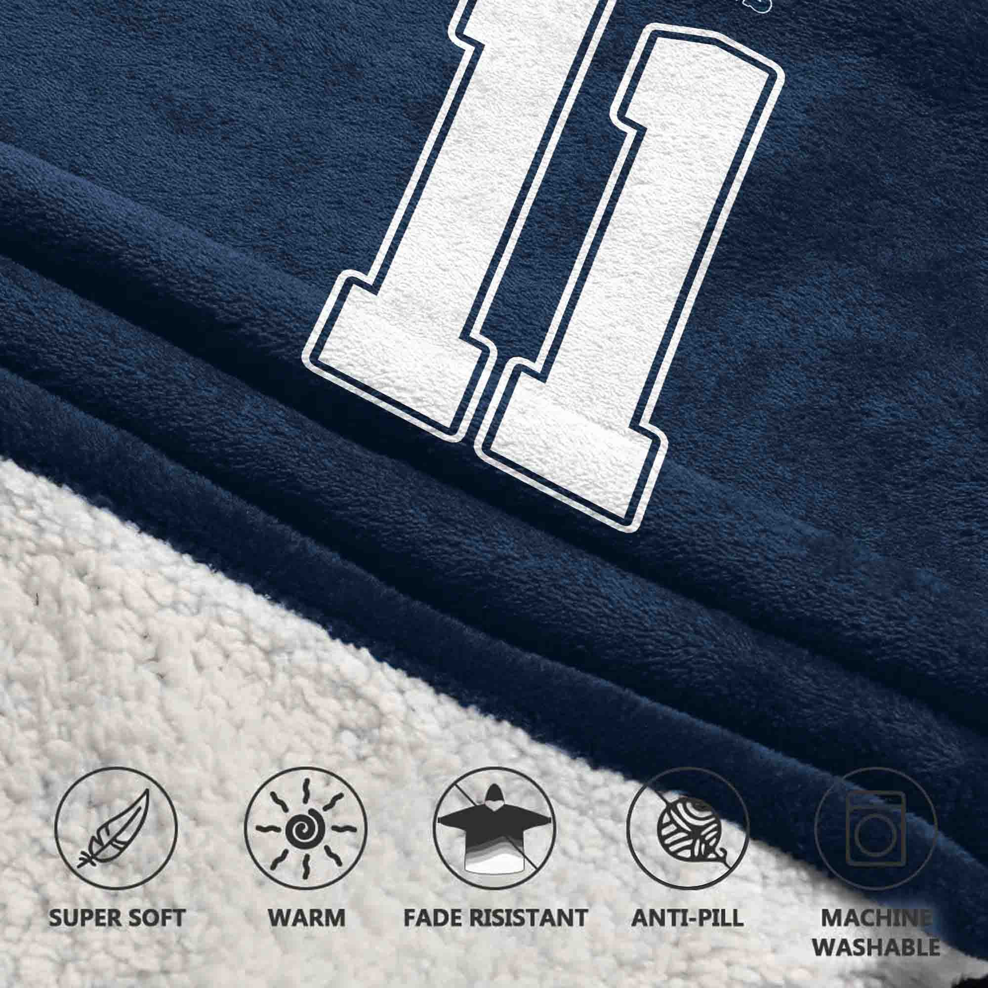 Adult M.P 11 Dallas Football Unisex Blanket Hoodie