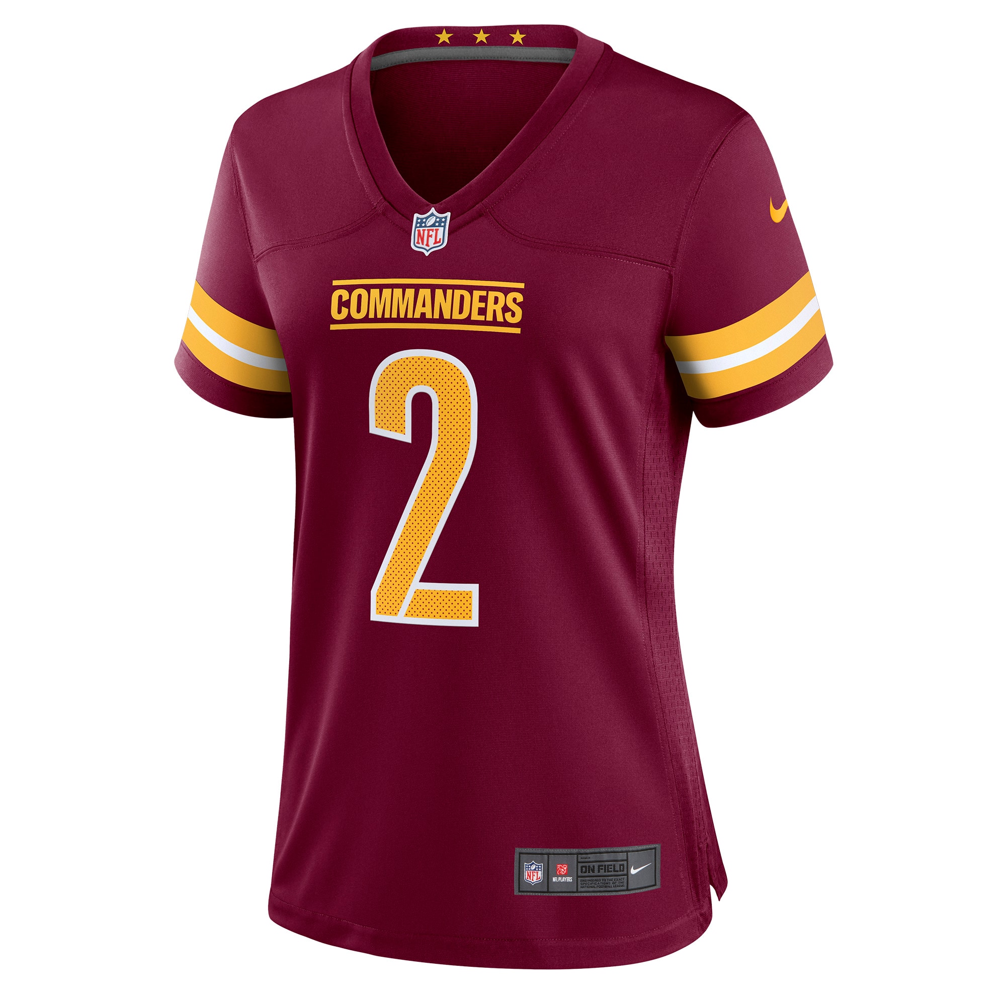 Dyami Brown Washington Commanders  Women's Player Game Jersey - Burgundy