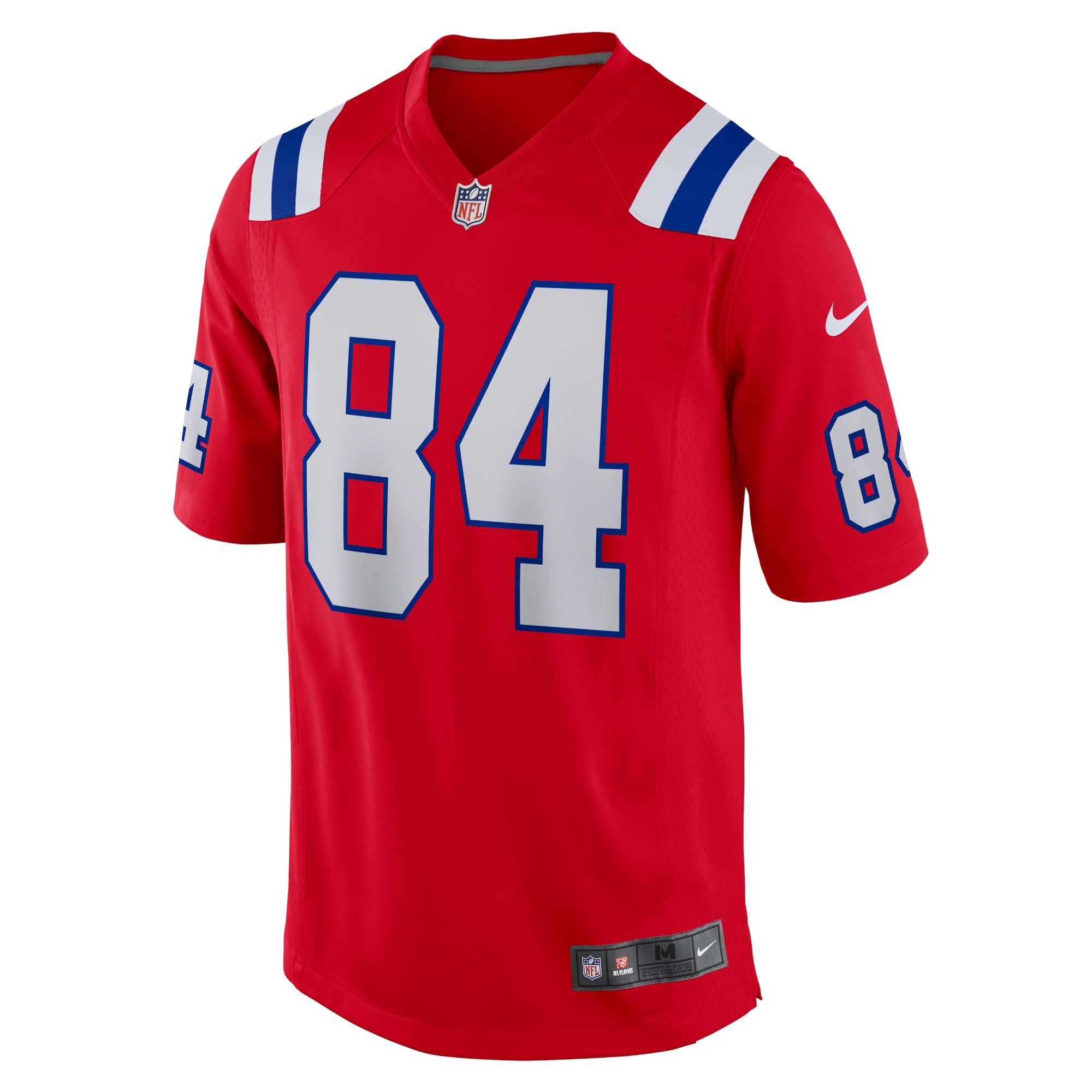 Kendrick Bourne New England Patriots Game Jersey - Red