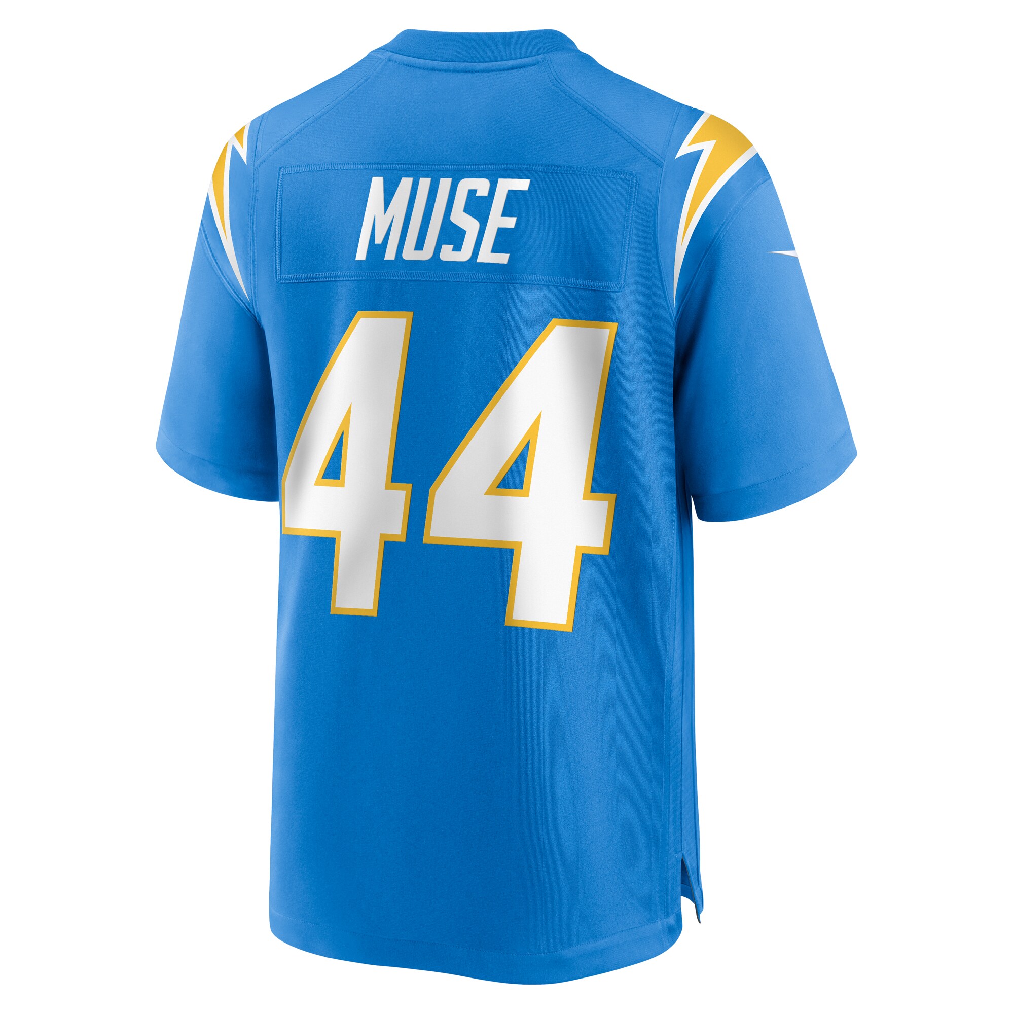 Tanner Muse Los Angeles Chargers Team Game Jersey -  Powder Blue