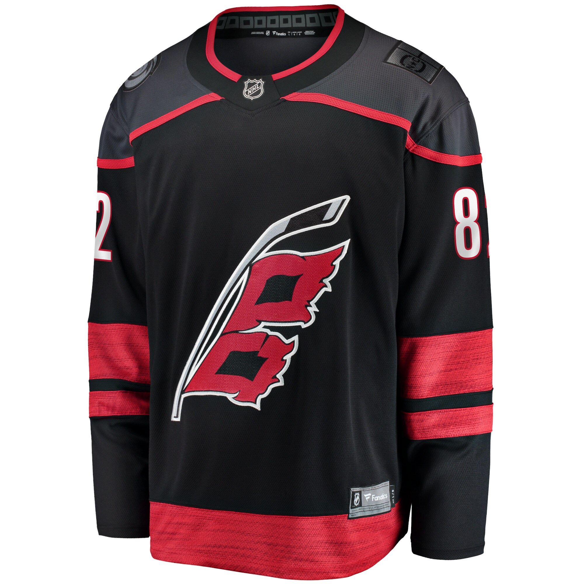 Jesperi Kotkaniemi Carolina Hurricanes Home Breakaway Player Jersey - Black