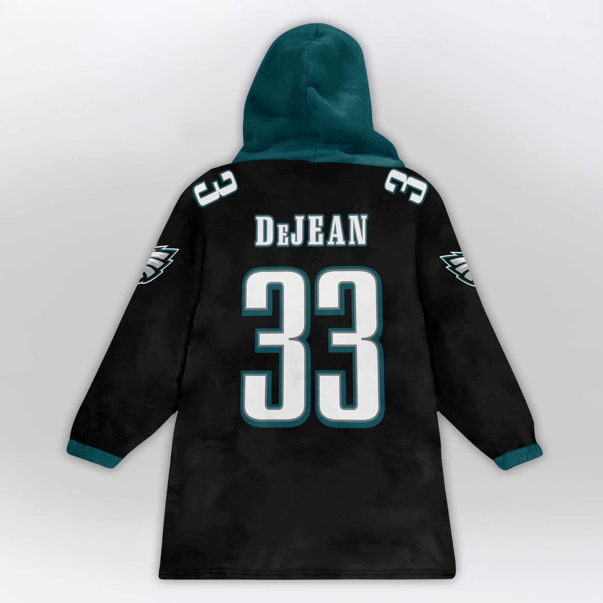 Adult C.D 33 Philadelphia Football Unisex Blanket Hoodie