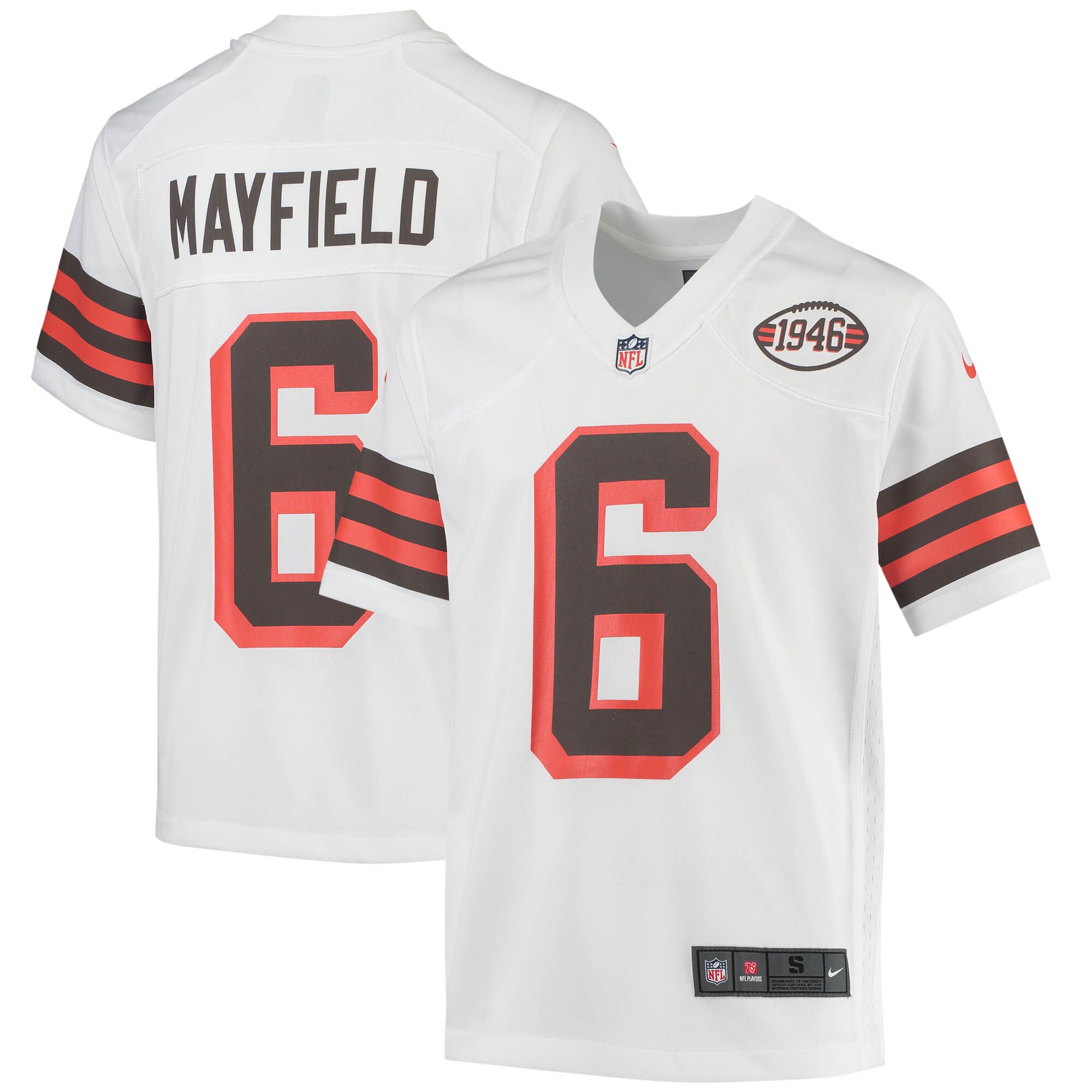 Baker Mayfield Cleveland Browns Youth Game Player Jersey - Brown