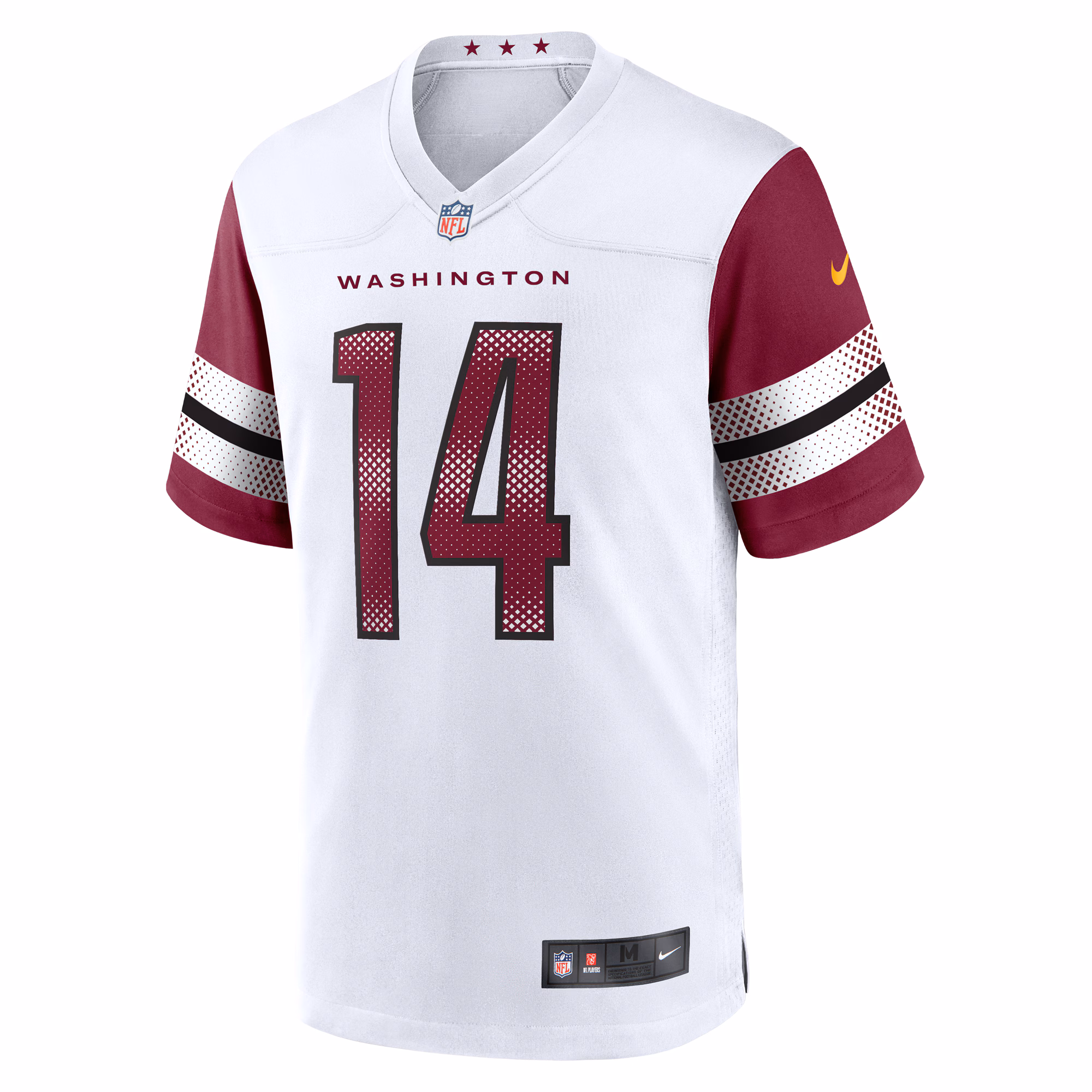 Sam Howell Washington Commanders Team Game Jersey -  White