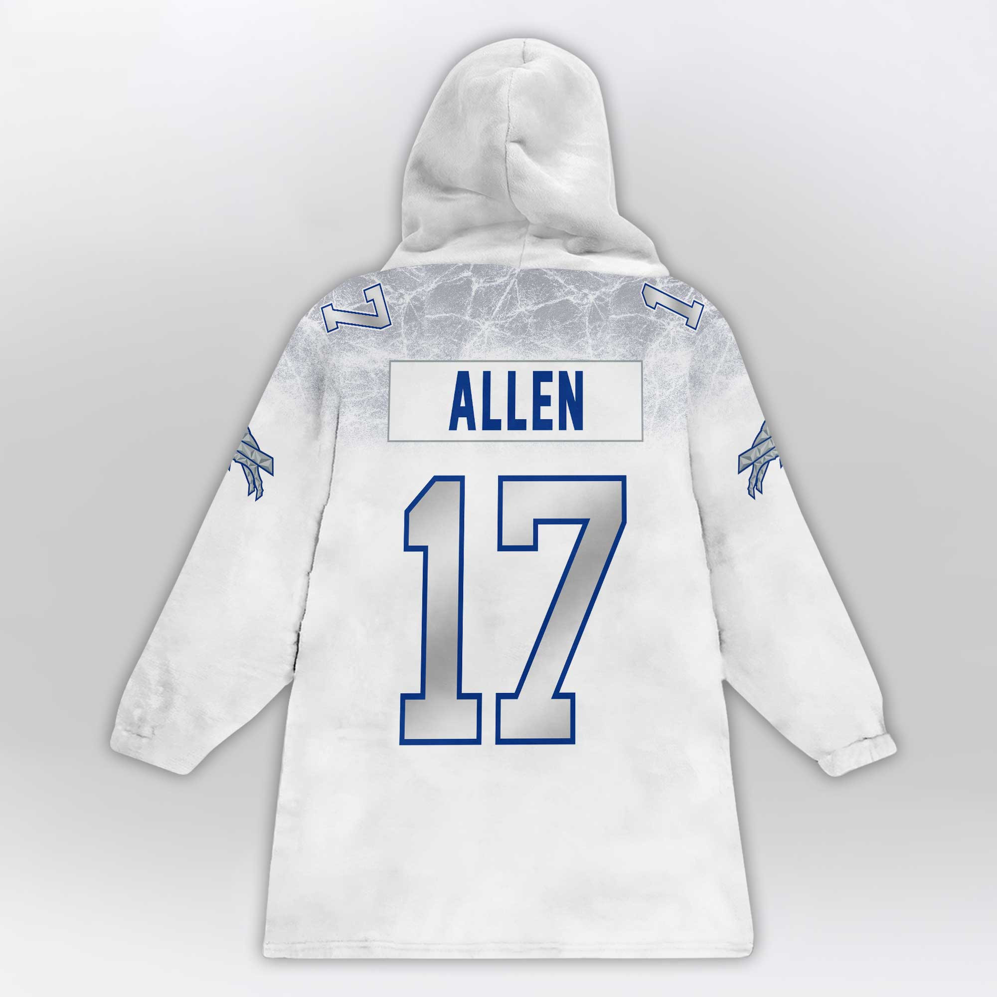 Captain J.A 17 Buffalo Football Unisex Blanket Hoodie