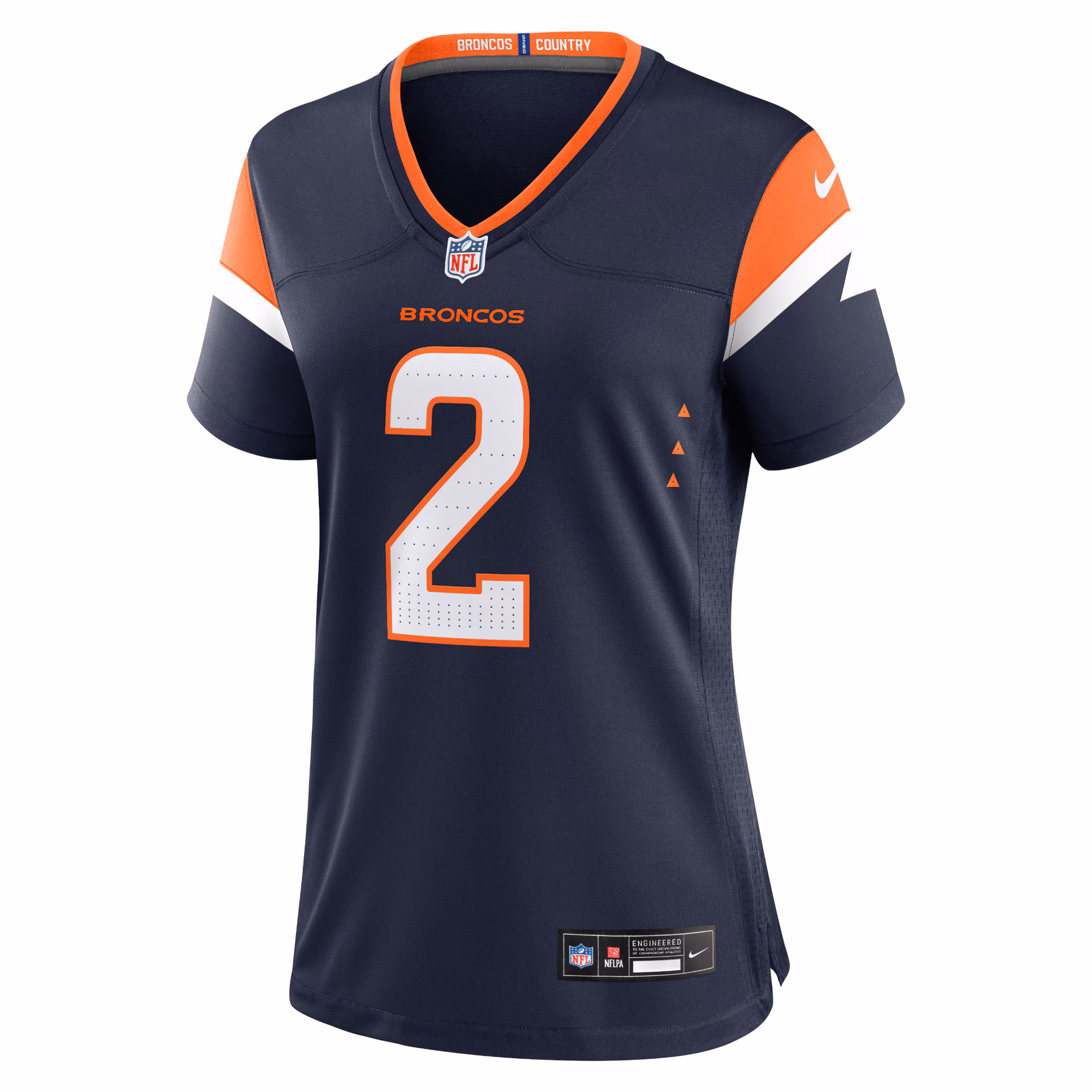 Patrick Surtain II Denver Broncos Women's Mile High Collection Alternate Game Jersey - Navy