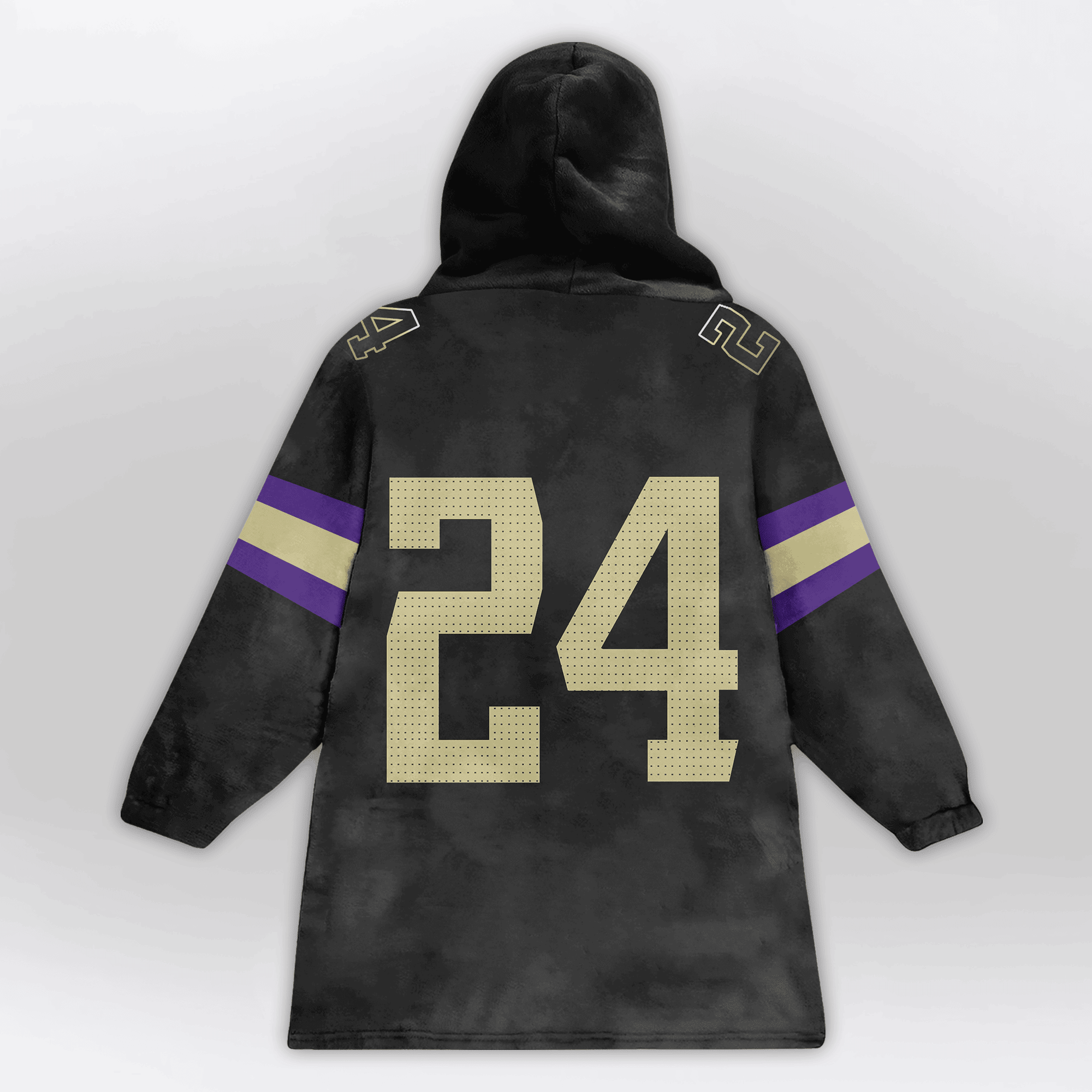 Kid 24 Washington Football Unisex Blanket Hoodie