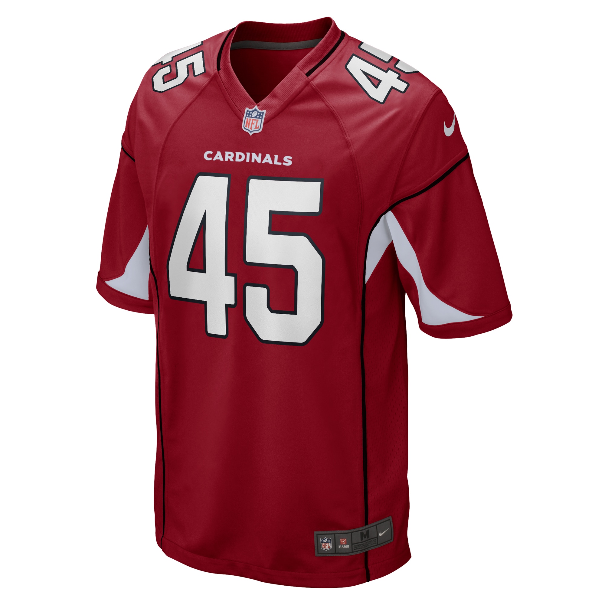 Dennis Gardeck Arizona Cardinals  Game Jersey - Cardinal