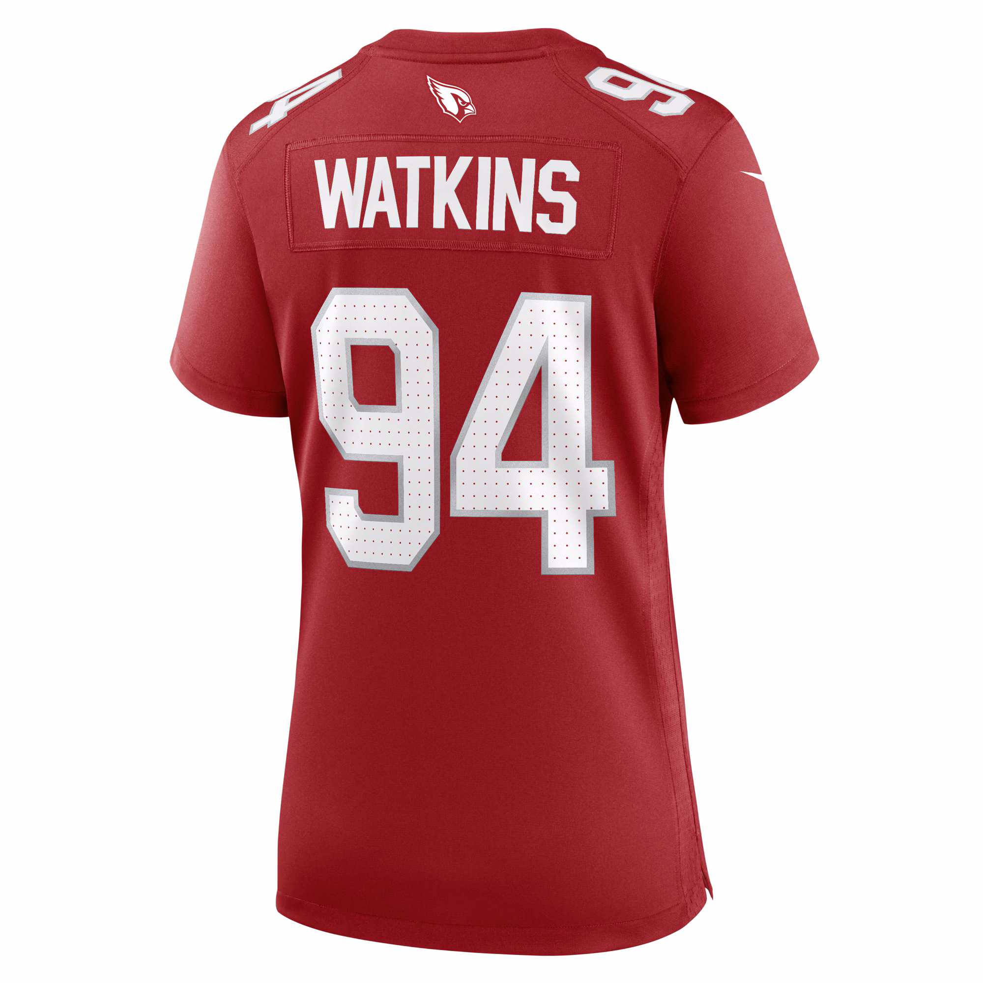 Carlos Watkins Arizona Cardinals Women's Game Player Jersey - Cardinal