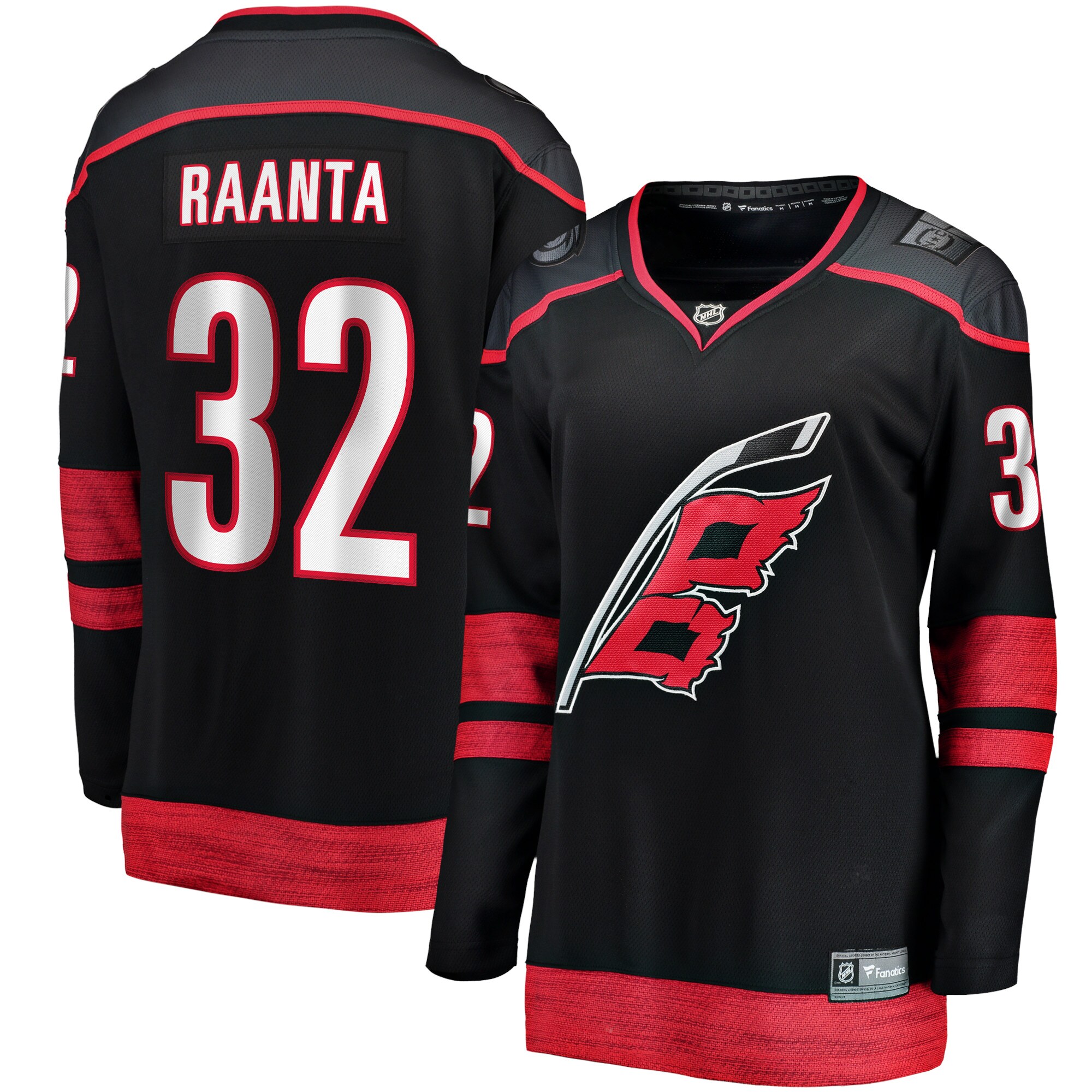 Antti Raanta Carolina Hurricanes Women's Home Breakaway Player Jersey - Black