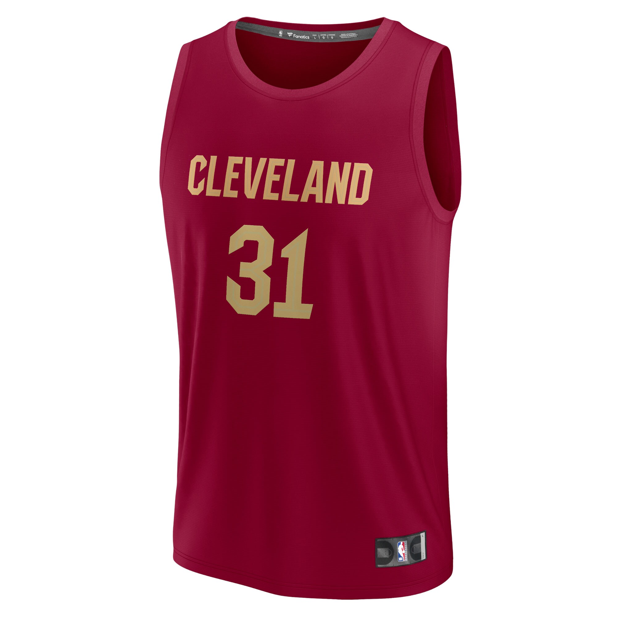 Jarrett Allen Cleveland Cavaliers  Fast Break Replica Jersey - Icon Edition - Red