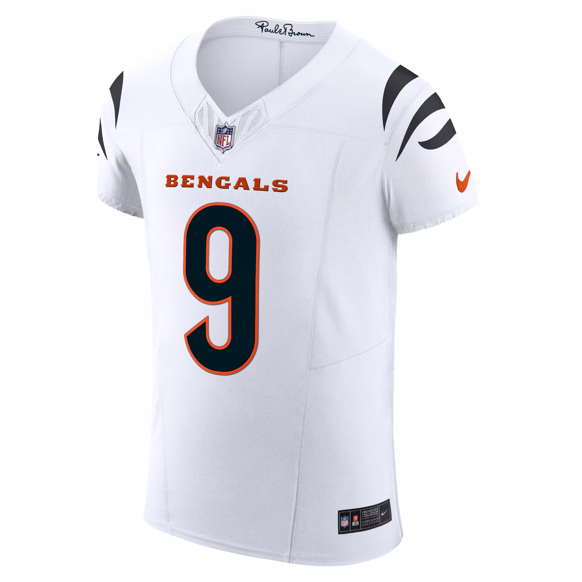Joe Burrow Cincinnati Bengals  Vapor F.U.S.E. Elite Jersey - White