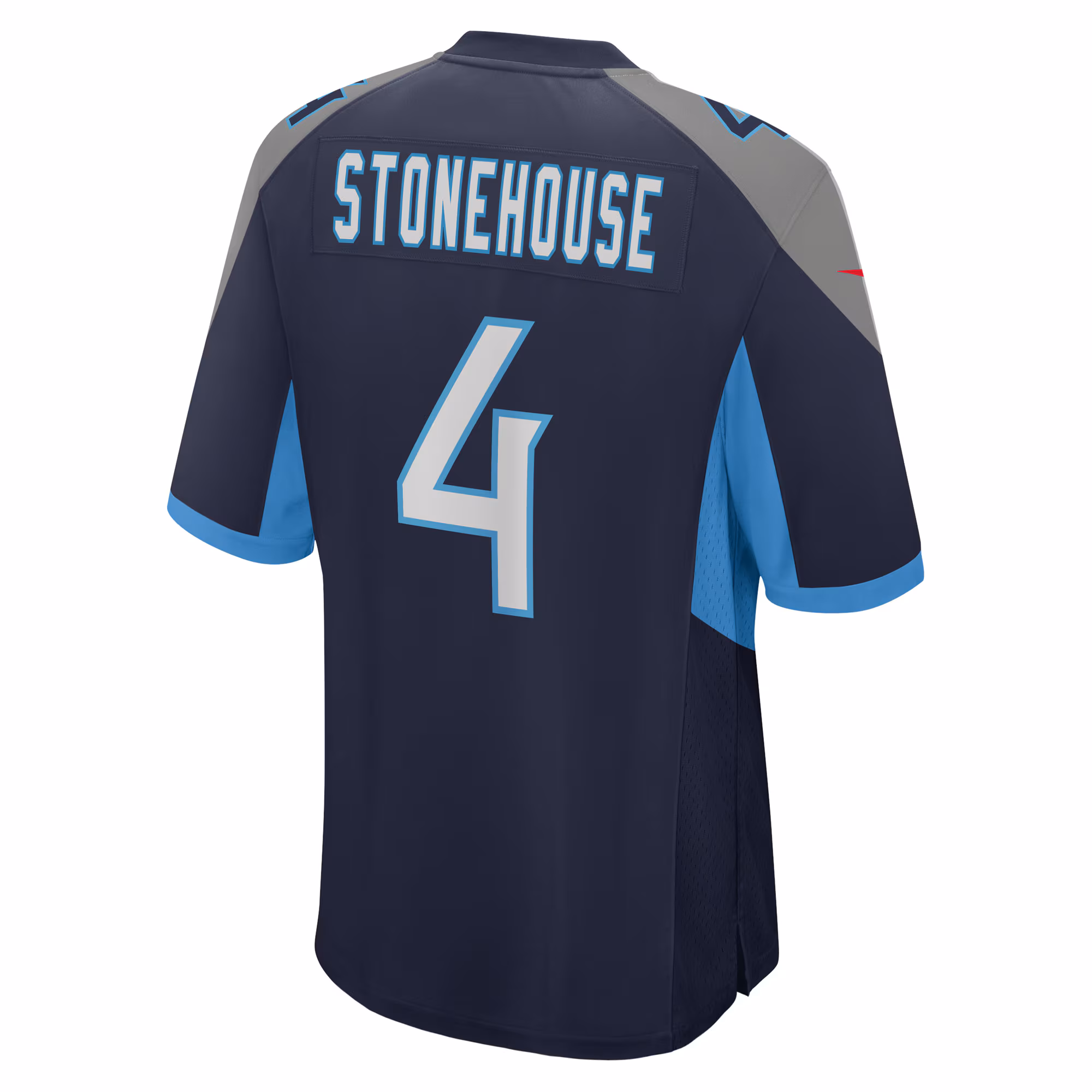 Ryan Stonehouse Tennessee Titans Game Player Jersey - Navy