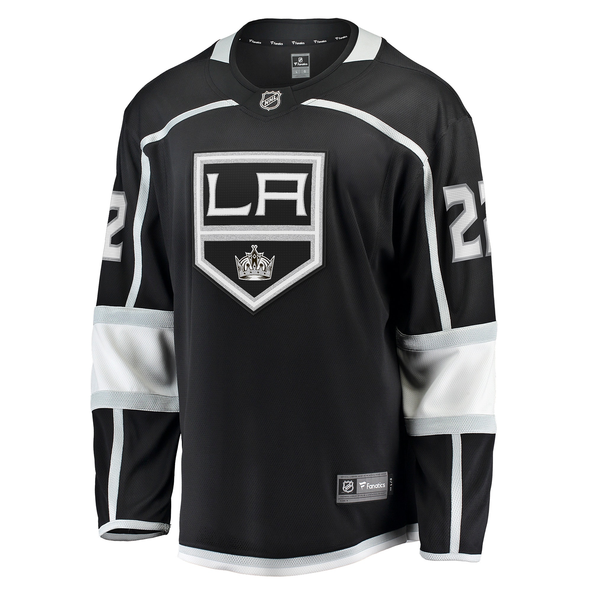 Kevin Fiala Los Angeles Kings Home Breakaway Player Jersey - Black