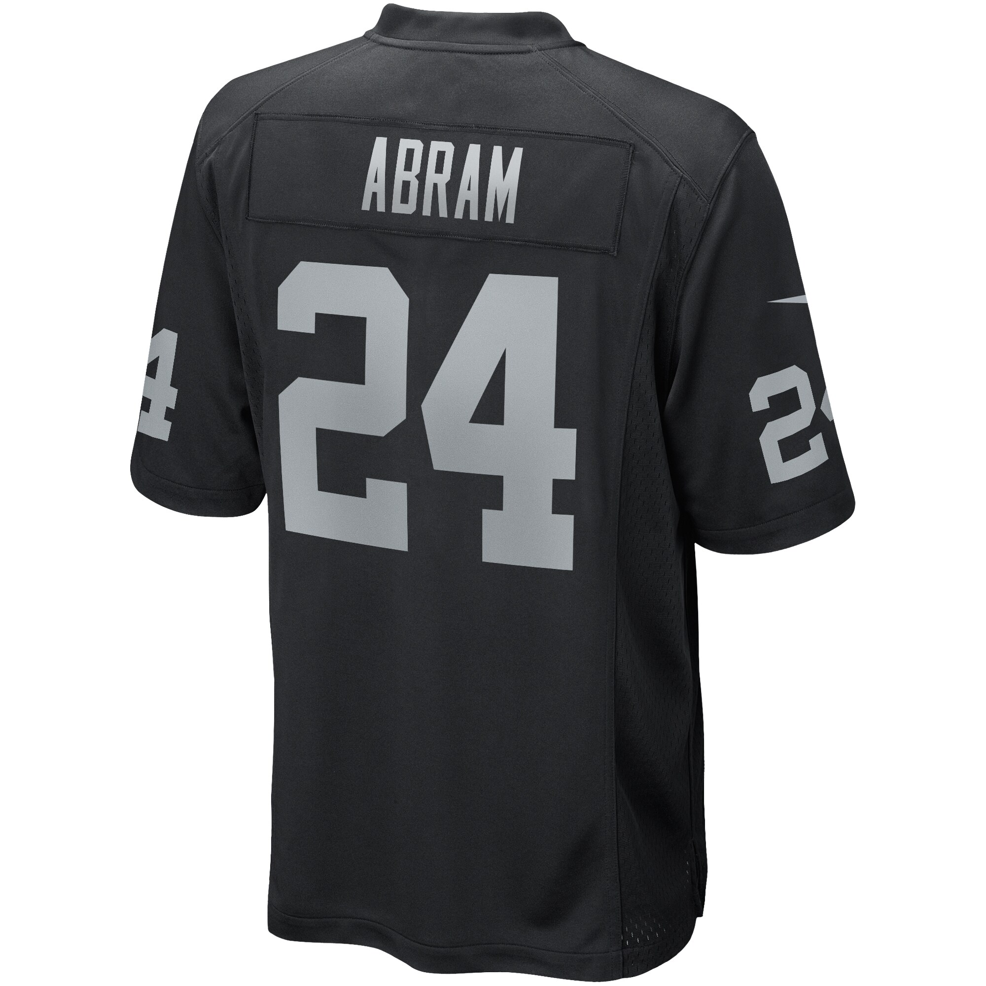 Johnathan Abram Las Vegas Raiders  Game Player Jersey - Black