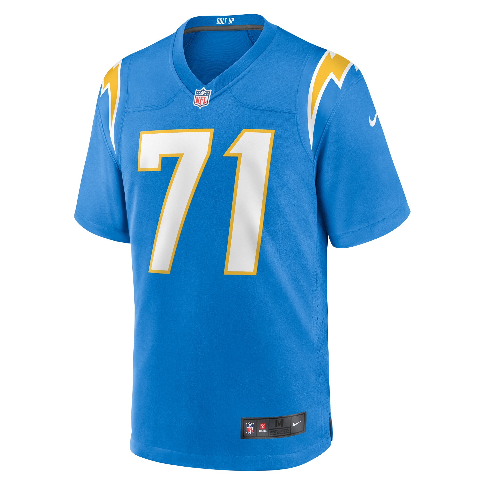 McFadden Los Angeles Chargers  Team Game Jersey - Powder Blue