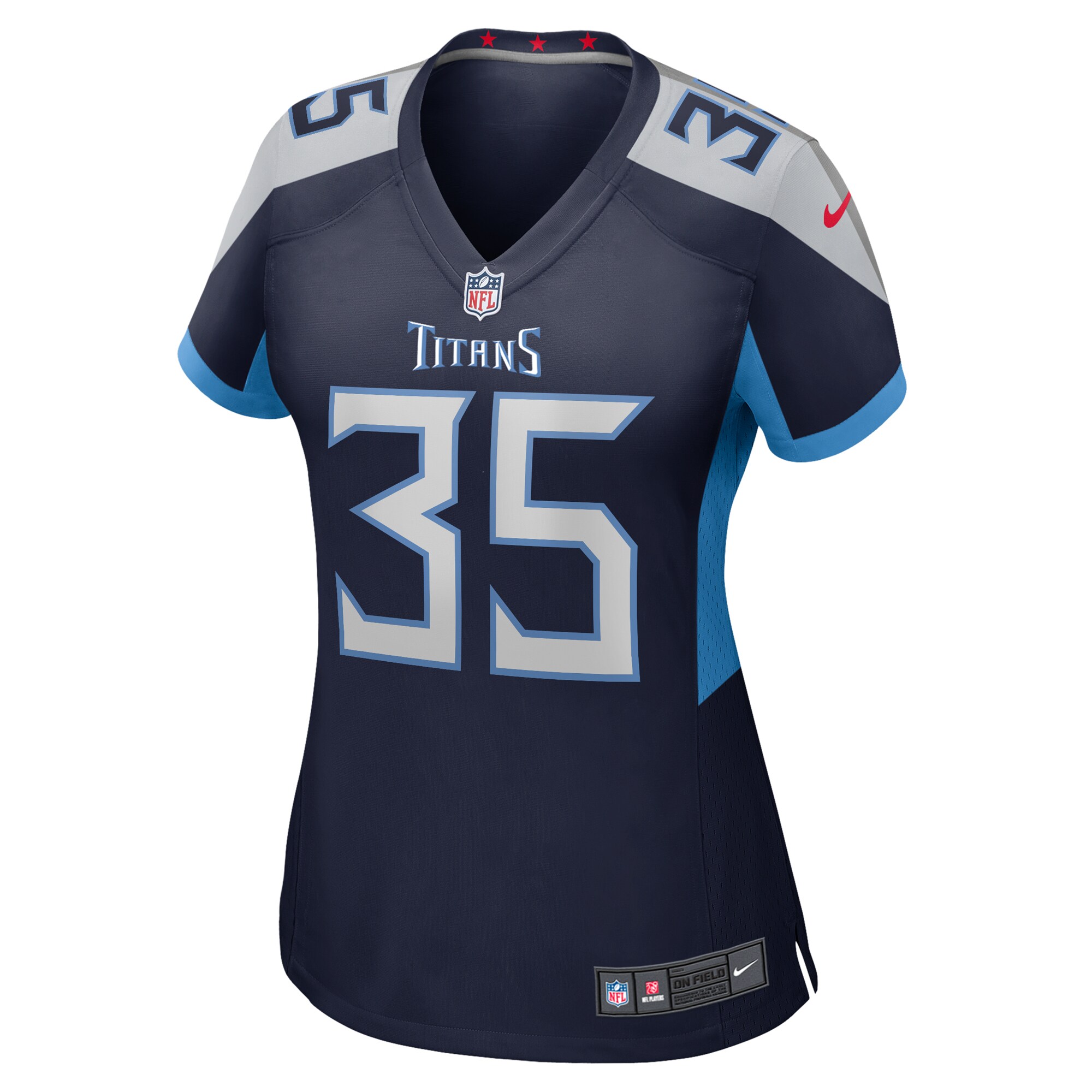 Chris Jackson Tennessee Titans  Women's Game Jersey - Navy
