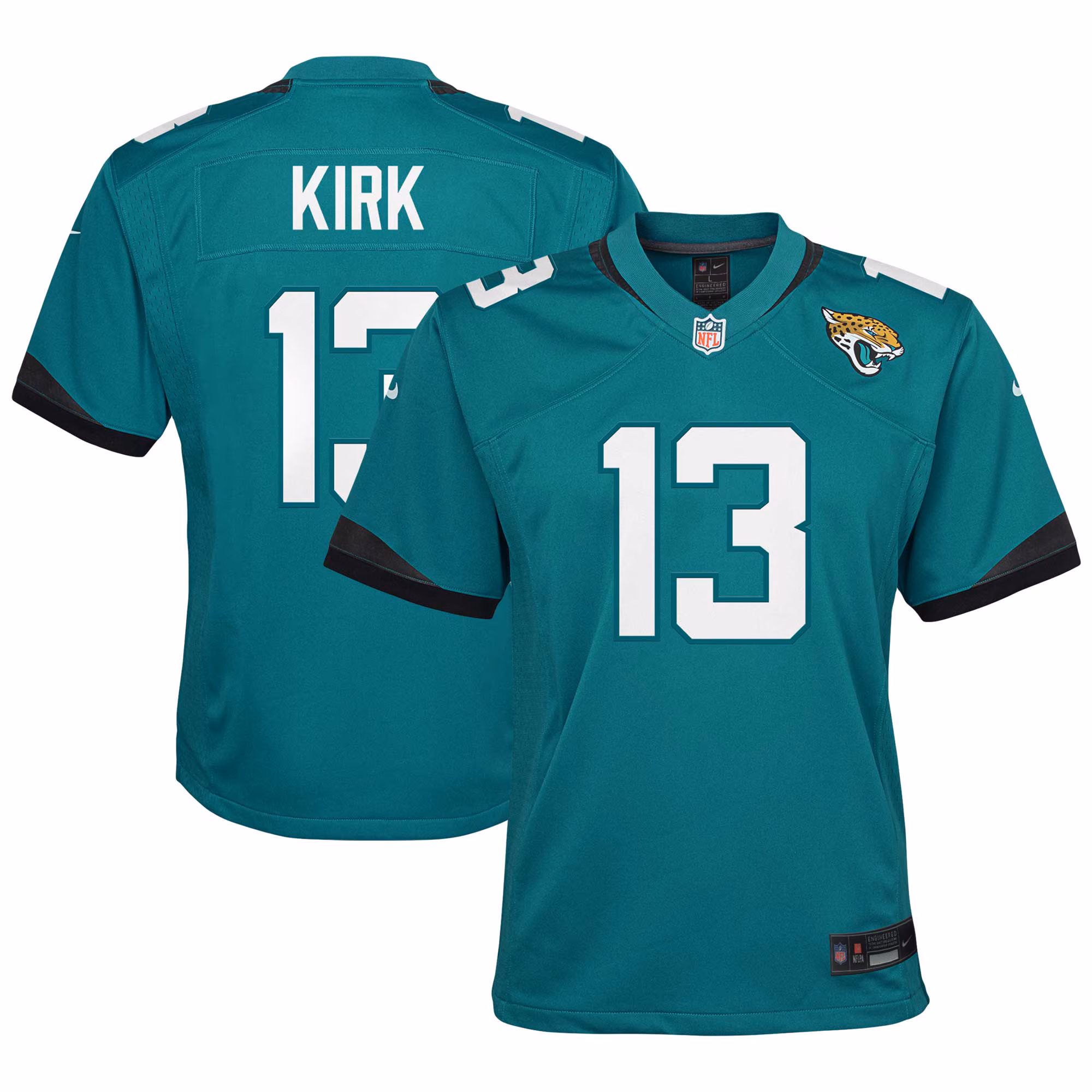 Christian Kirk Jacksonville Jaguars Youth Game Jersey - Teal
