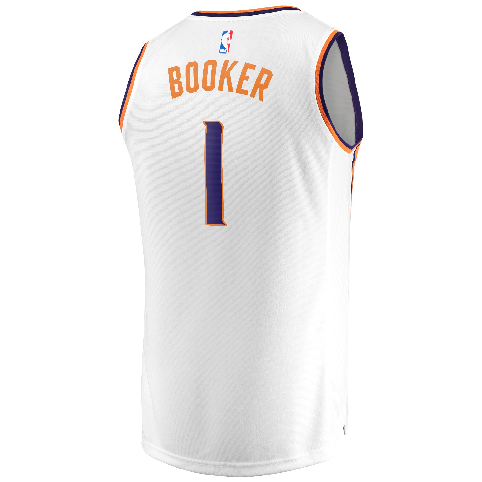 Devin Booker Phoenix Suns  2020/21 Fast Break Replica Player Jersey - Association Edition - White