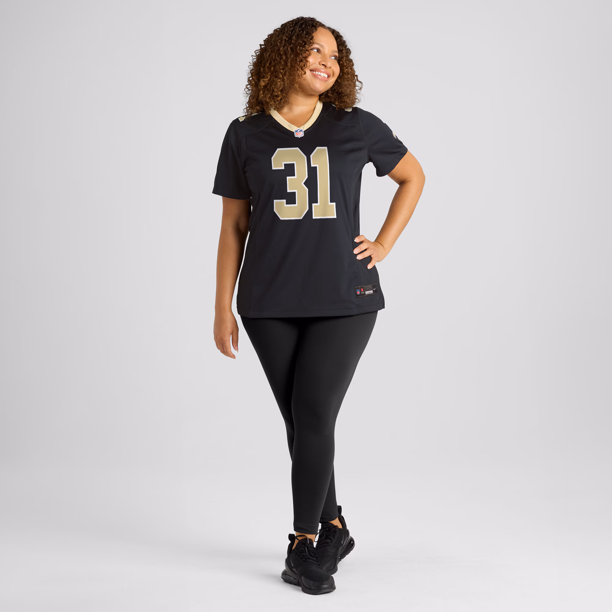 Howden New Orleans Saints Women's Team Game Jersey -  Black