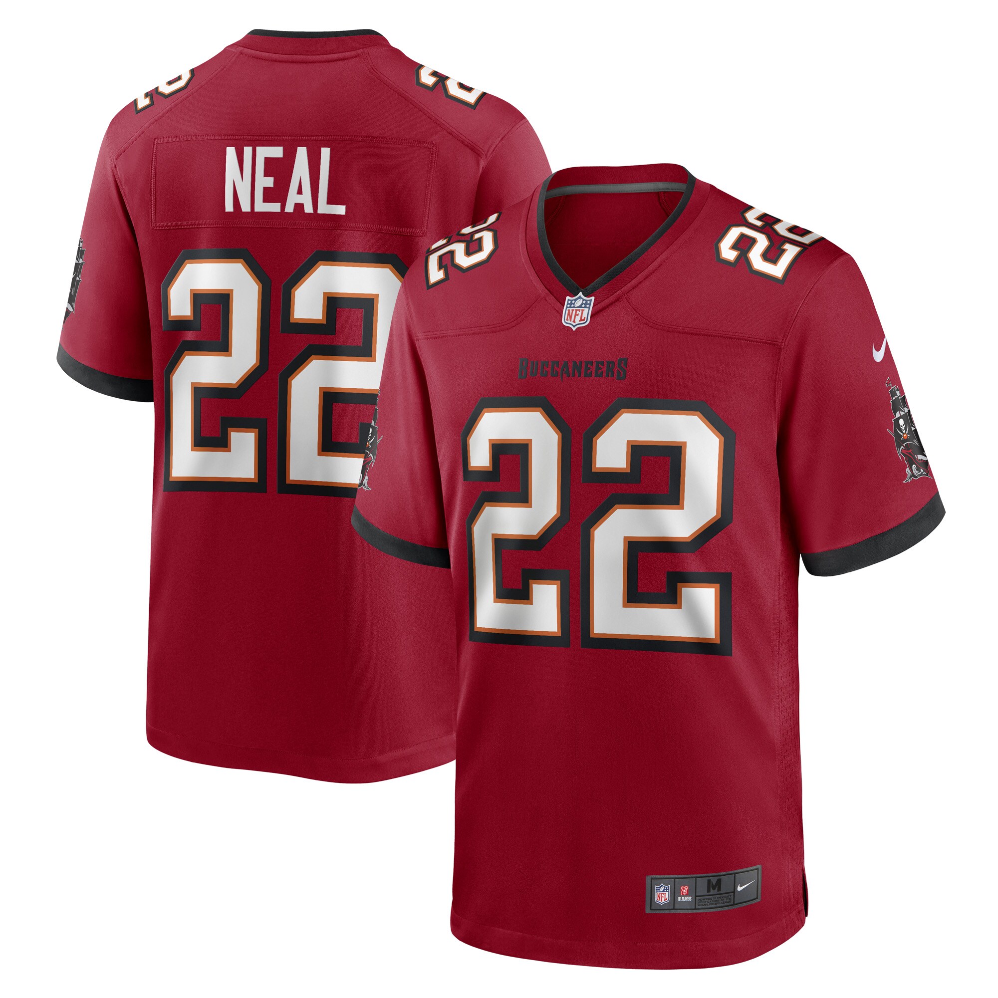 Keanu Neal Tampa Bay Buccaneers  Game Player Jersey - Red