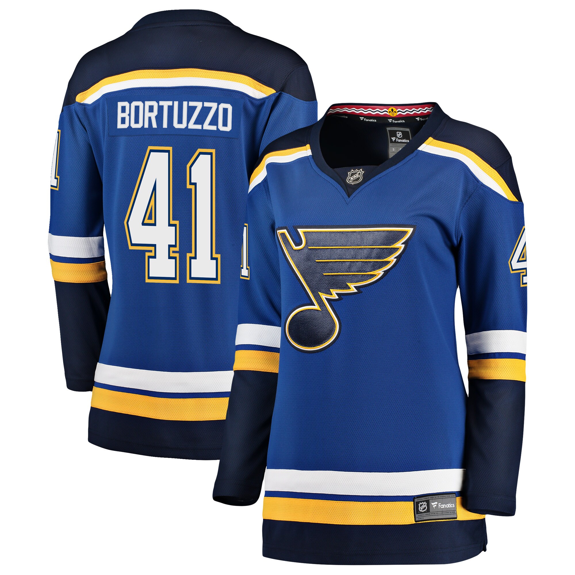 Robert Bortuzzo St.Louis Blues Women's Breakaway Player Jersey - Blue