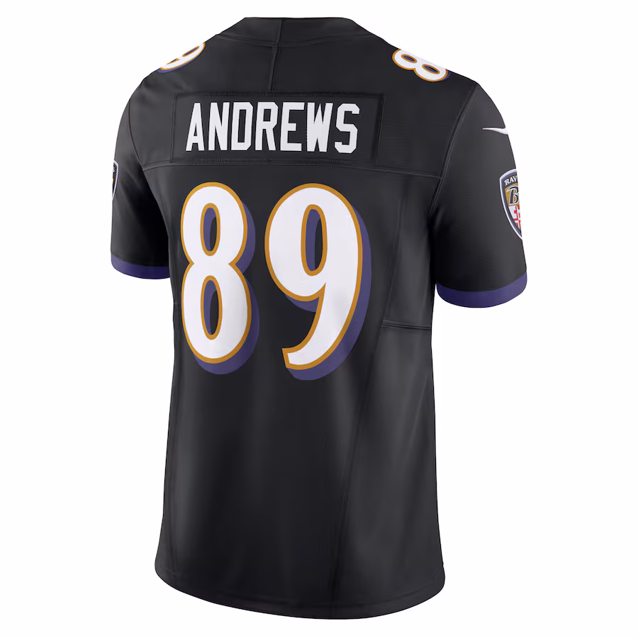 Men's Mark Andrews #89 Black Baltimore Ravens Vapor F.U.S.E. Limited Jersey