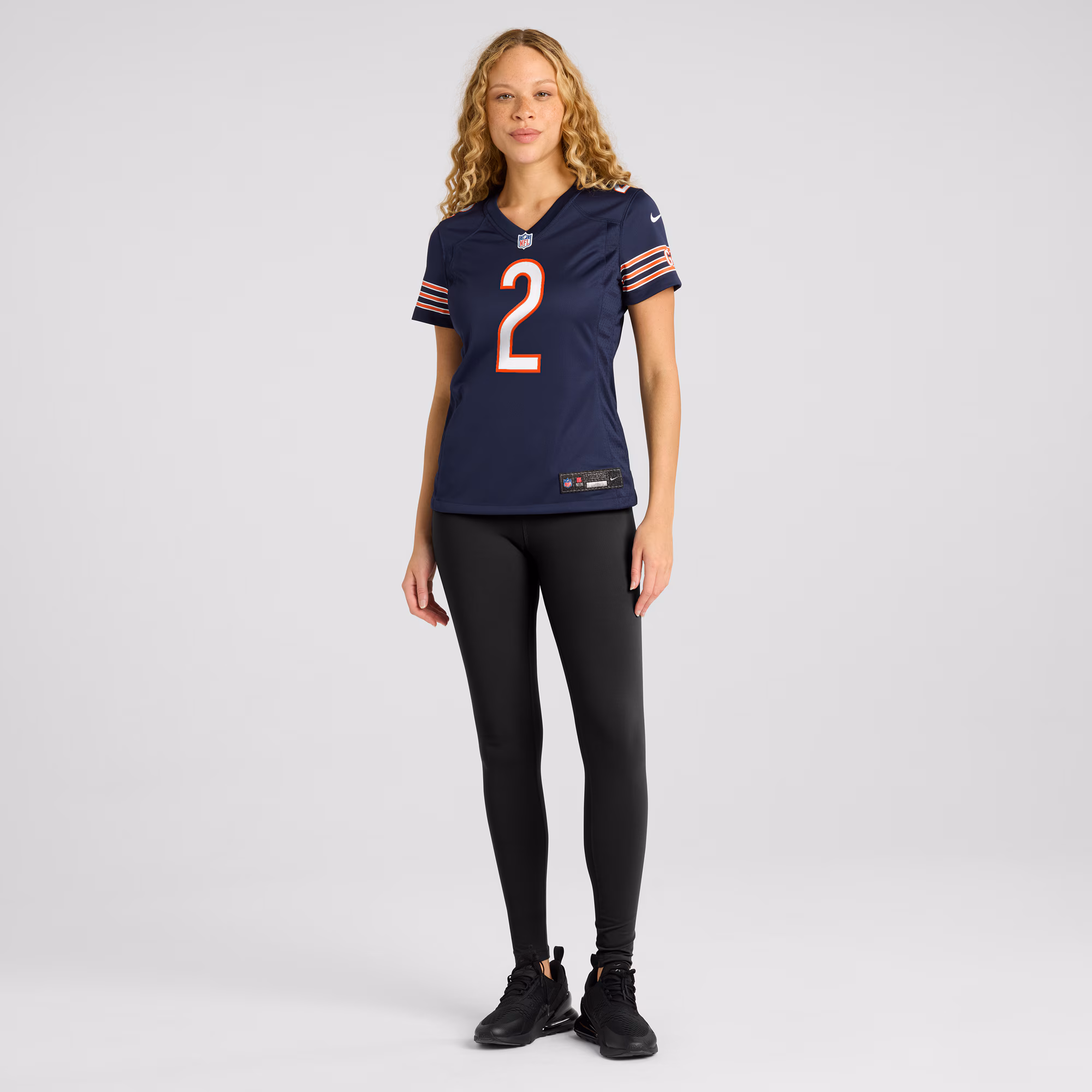 D.J. Moore Chicago Bears Women's Player Jersey - Navy