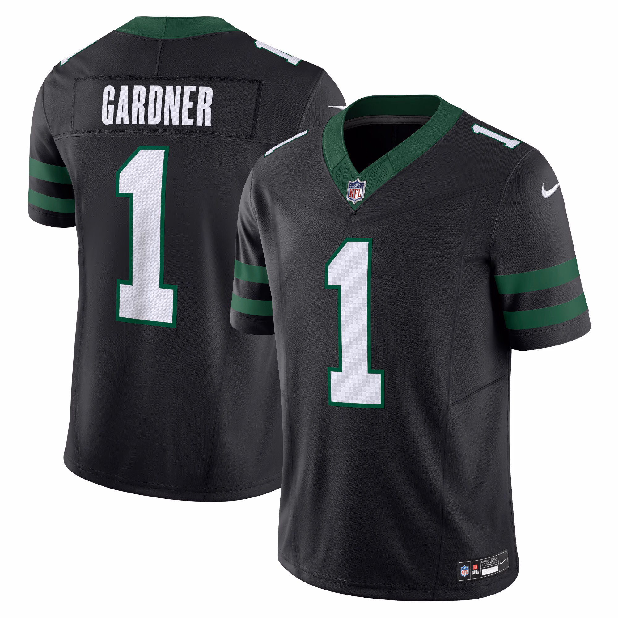 Ahmad Sauce Gardner New York Jets Alternate Vapor F.U.S.E. Limited Jersey  - Legacy Black