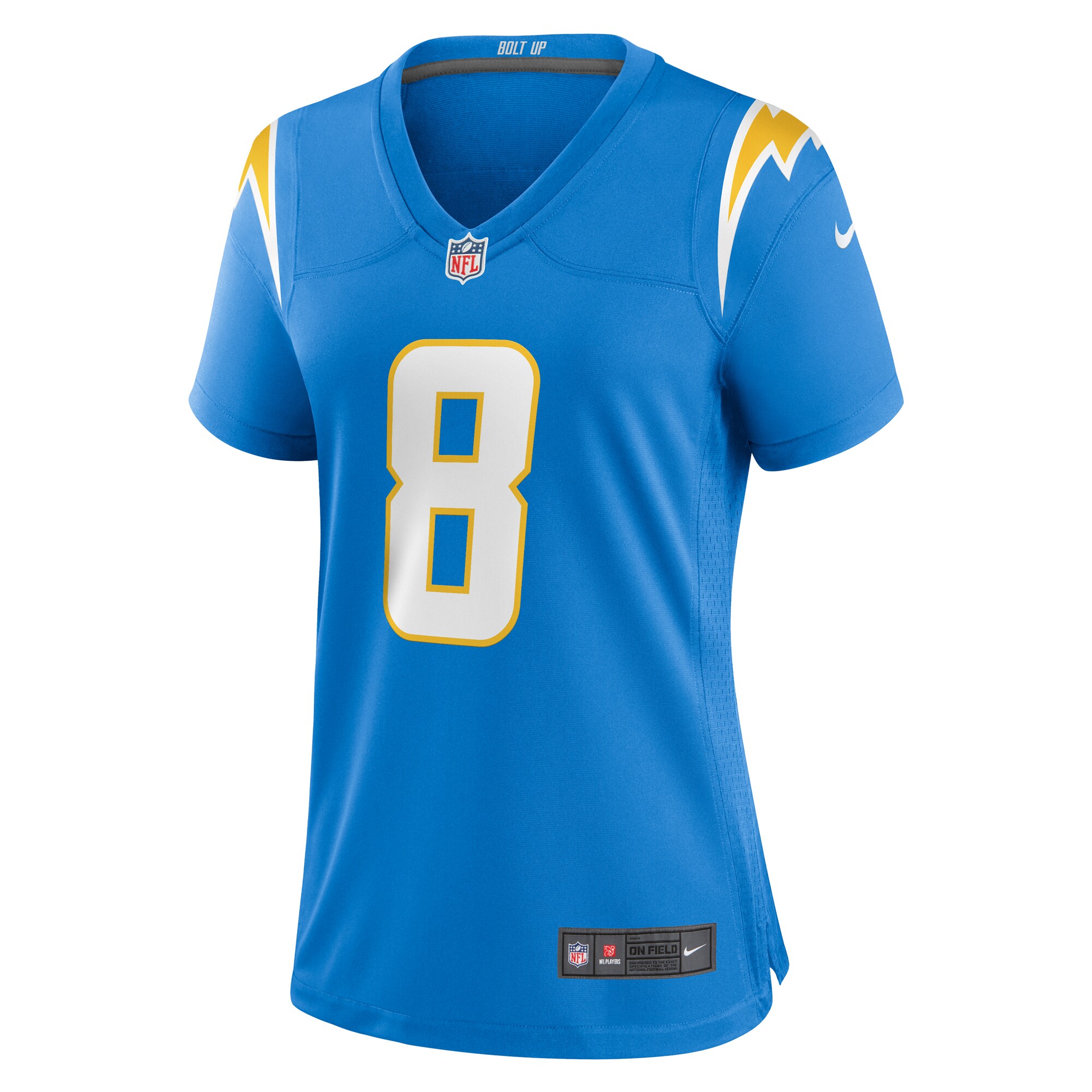 Brett Maher Los Angeles Chargers Women's Team Game Jersey -  Powder Blue