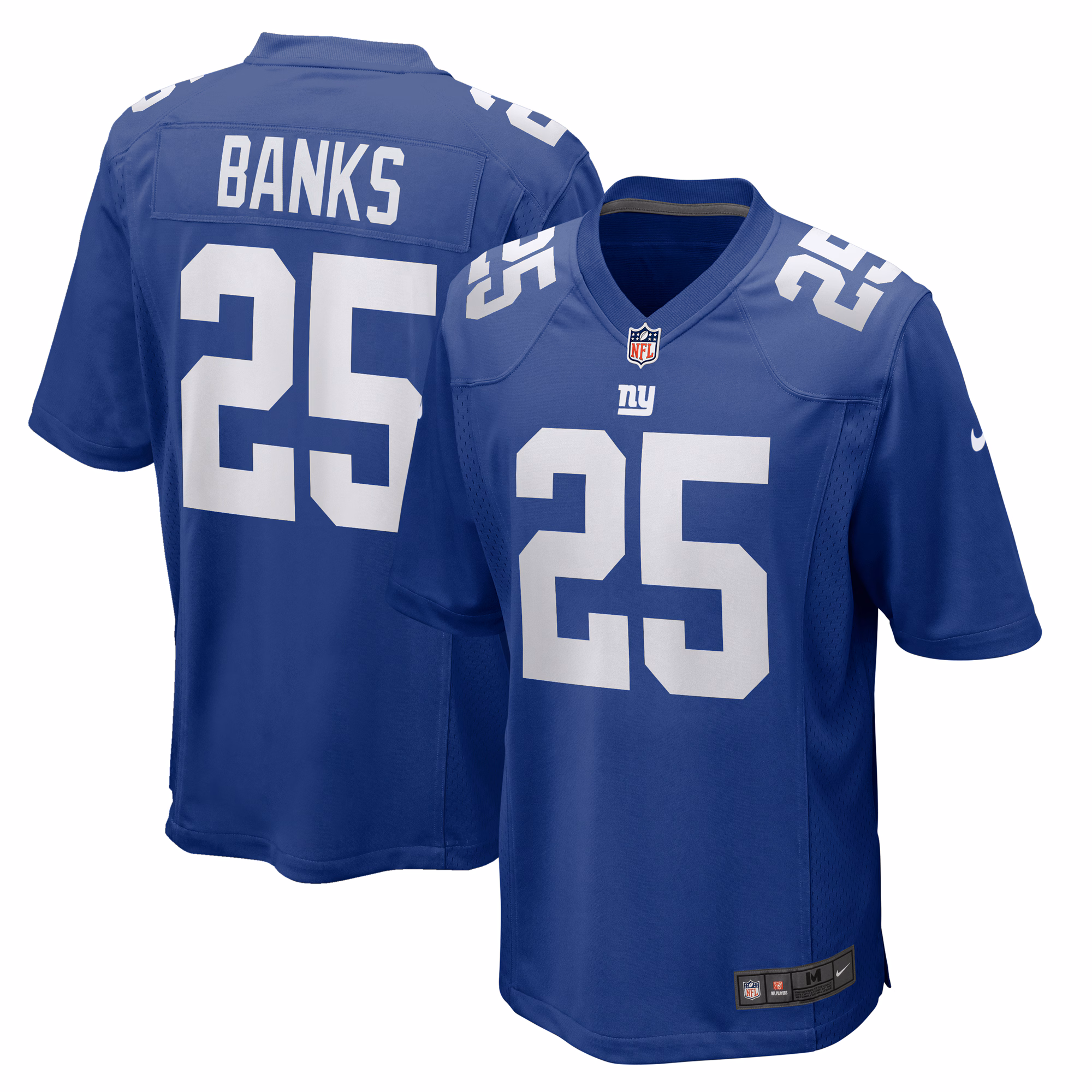 Deonte Banks New York Giants Team Game Jersey -  Royal