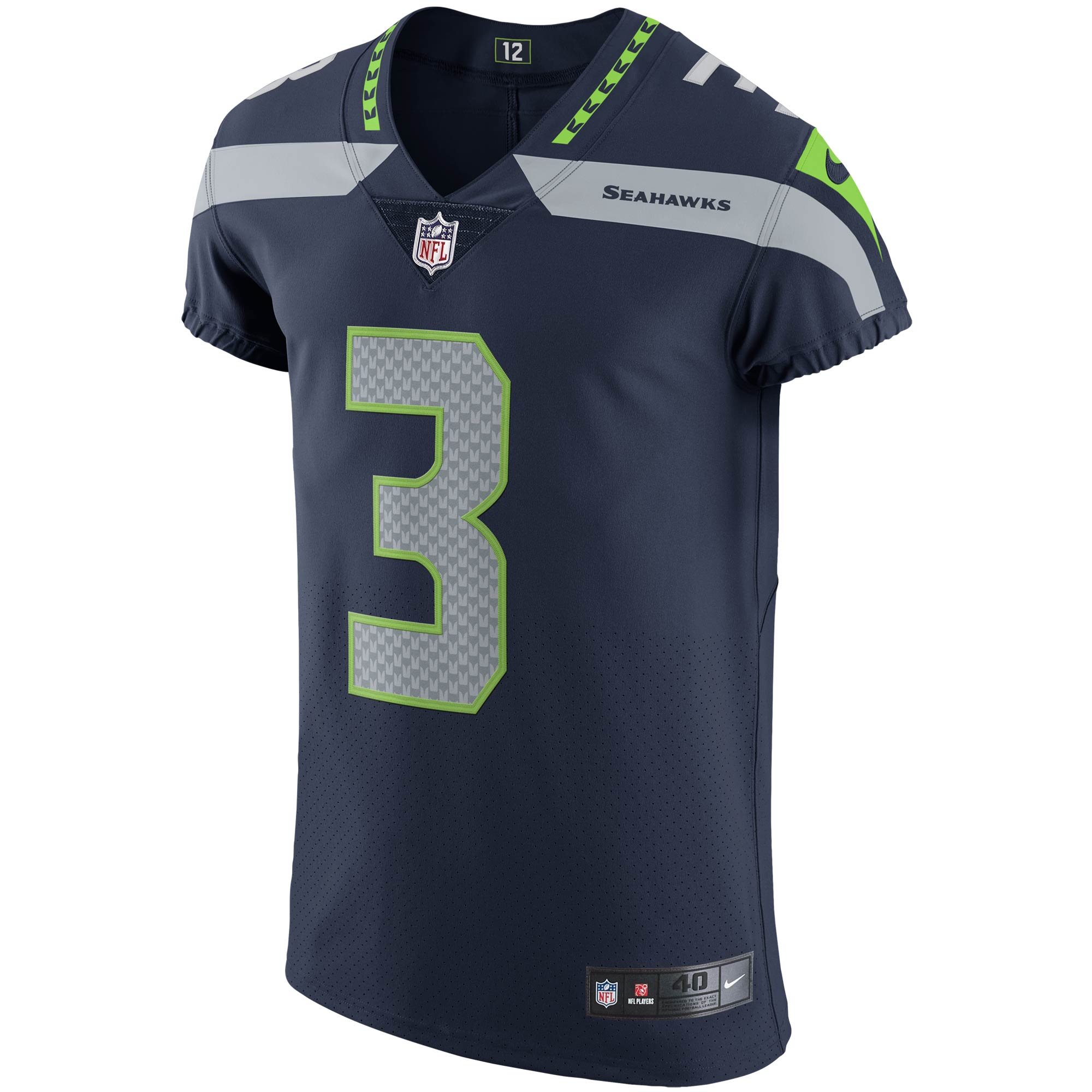 Russell Wilson Seattle Seahawks  Vapor Elite Player Jersey - College Navy