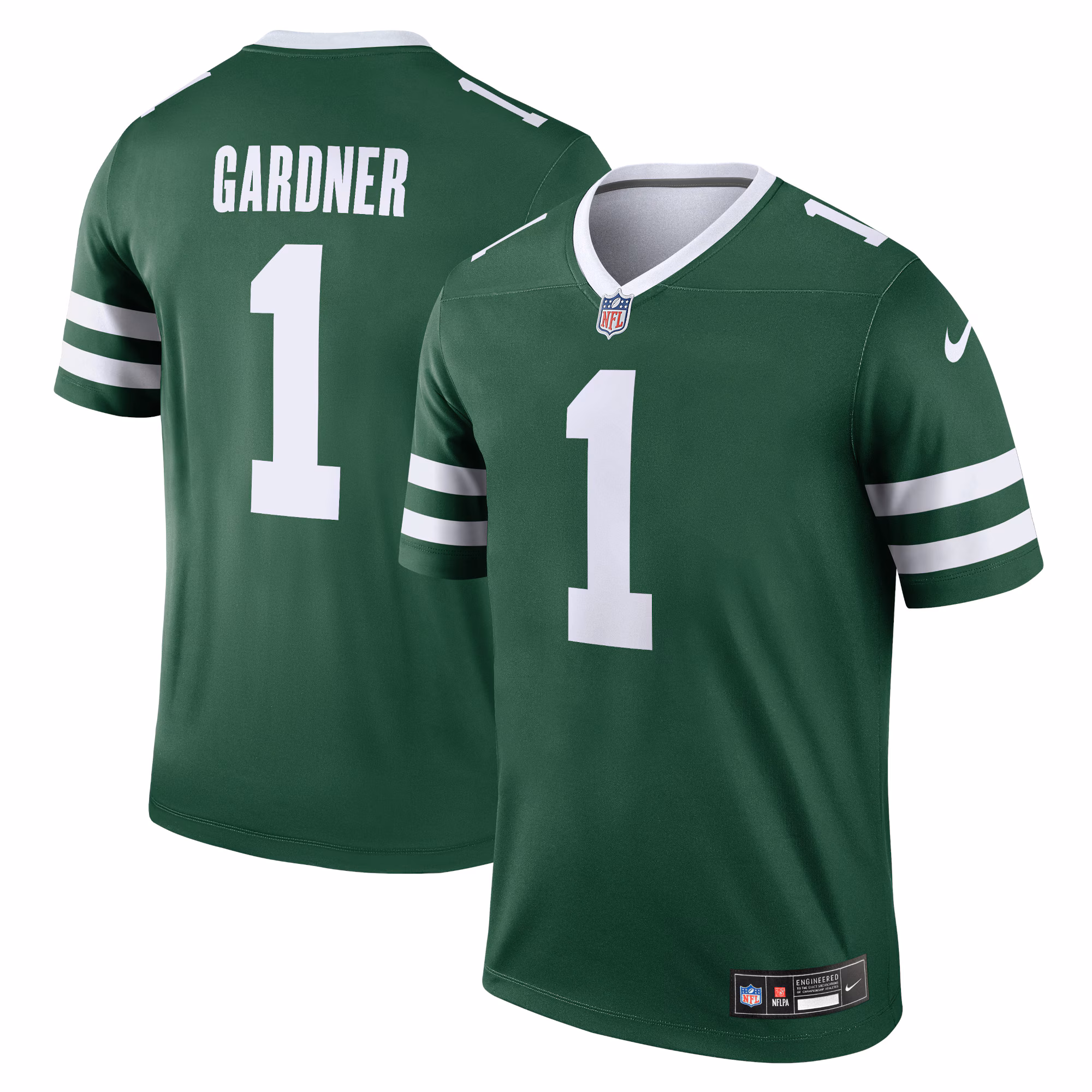 Ahmad Sauce Gardner New York Jets Alternate Legend Jersey  - Legacy Black